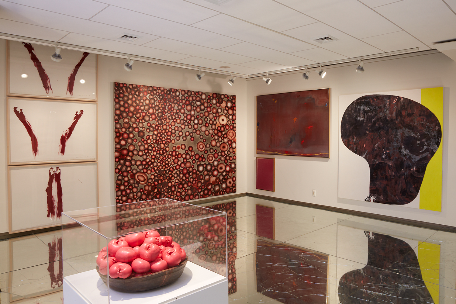   On the Matter of Abstraction (figs. A &amp; B): Parallel Exhibitions of Post-War Non-Figurative Art from the Collection , Rose Art Museum, Brandeis University, Waltham, MA, 2013—in collaboration with Rose Art Museum Director Christopher Bedford. Ro
