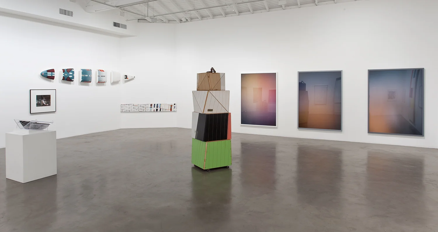 Picture Industry (Goodbye to All That) , Regen Projects, Los Angeles, CA, 2010. Charline Von Heyl, Christopher Williams, Michael Krebber, Kelley Walker, Manfred Pernice, and de Rijke/de Rooij