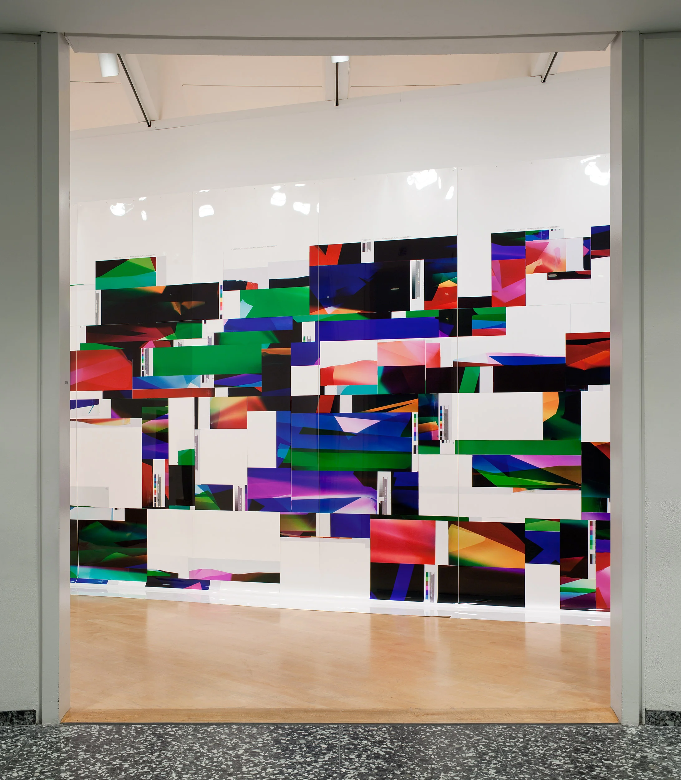 Legibility on Color Backgrounds Hirshhorn Museum and Sculpture Garden Washington D.C. 2009