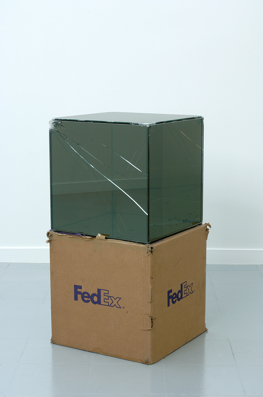   FedEx® Large Kraft Box  © 2005 FEDEX 330508 REV 10/05 SSCC, International Priority, Los Angeles–Brussels trk#865282057953, October 27–30, 2008, International Priority, Brussels–Los Angeles trk#866071746385, December 8–9, 2008    2008–   Laminated m