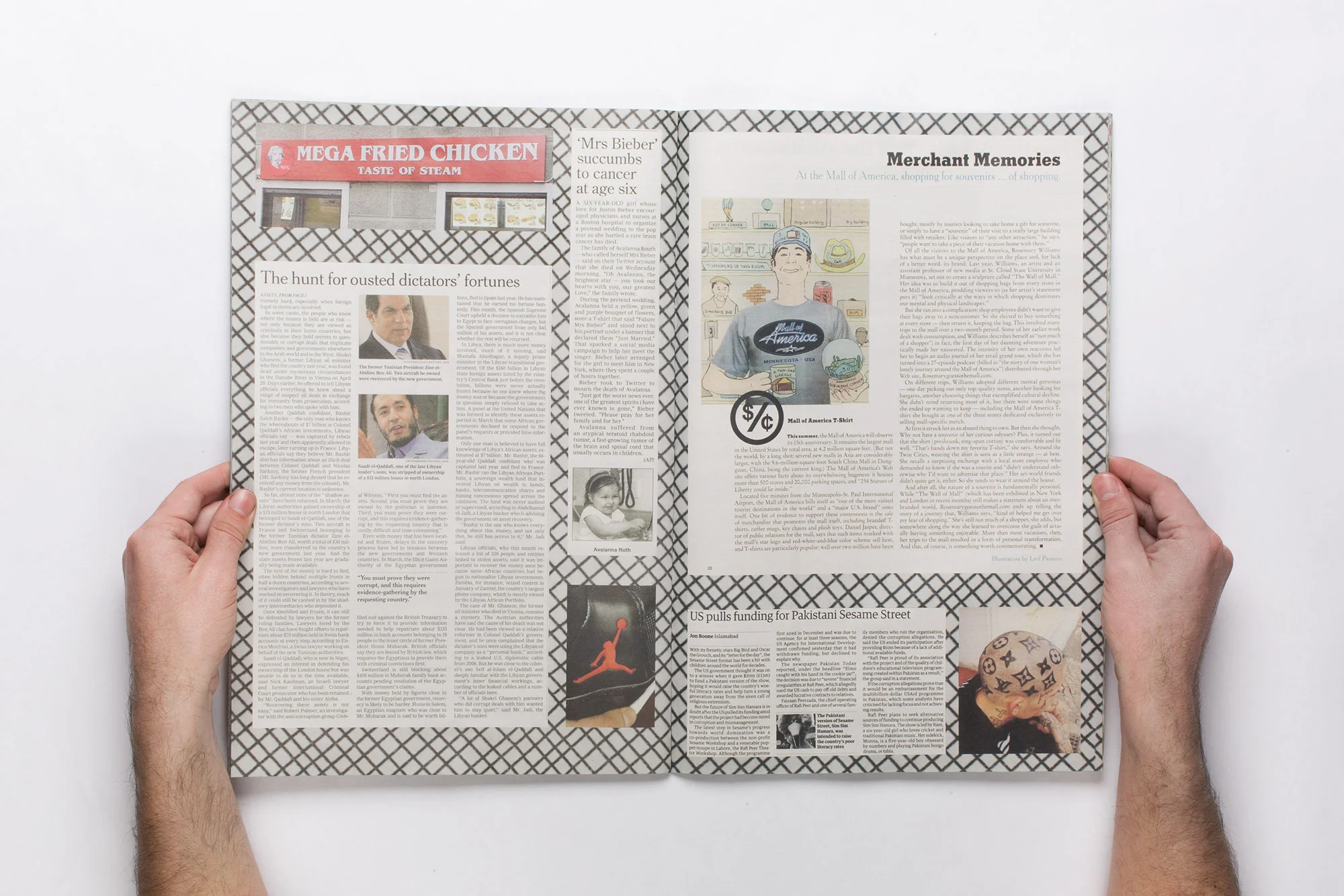 Shanzhai Times Old News #9.5 2015 Newsprint 15 1/2 x 10 1/2 inches Old News is a newsprint edition presenting a selection of articles and pictures from newspapers and magazines by international artist. Published on the occasion of Old News (again) —curated by Jacob Fabricius, Le Centre National Édition Art Image, Chatou, France.
