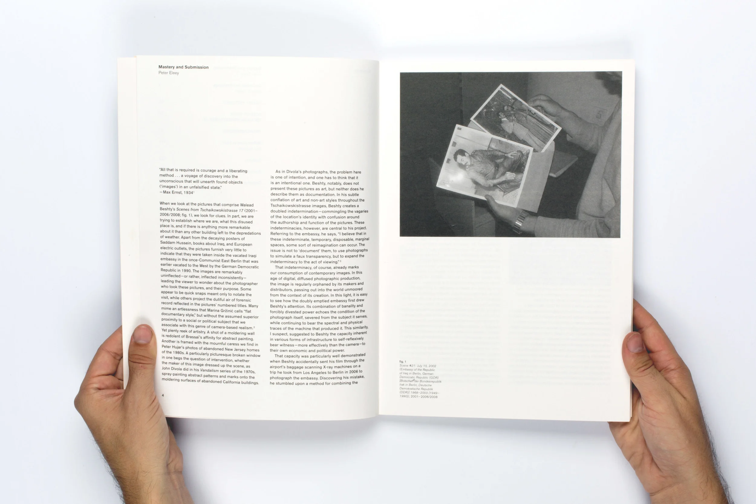 Walead Beshty: Selected Correspondences 2001–2010 (Bologna, Italy: Damiani Editore, 2010), with essays by Peter Eleey, Jason E Smith, and Eric Schwab.