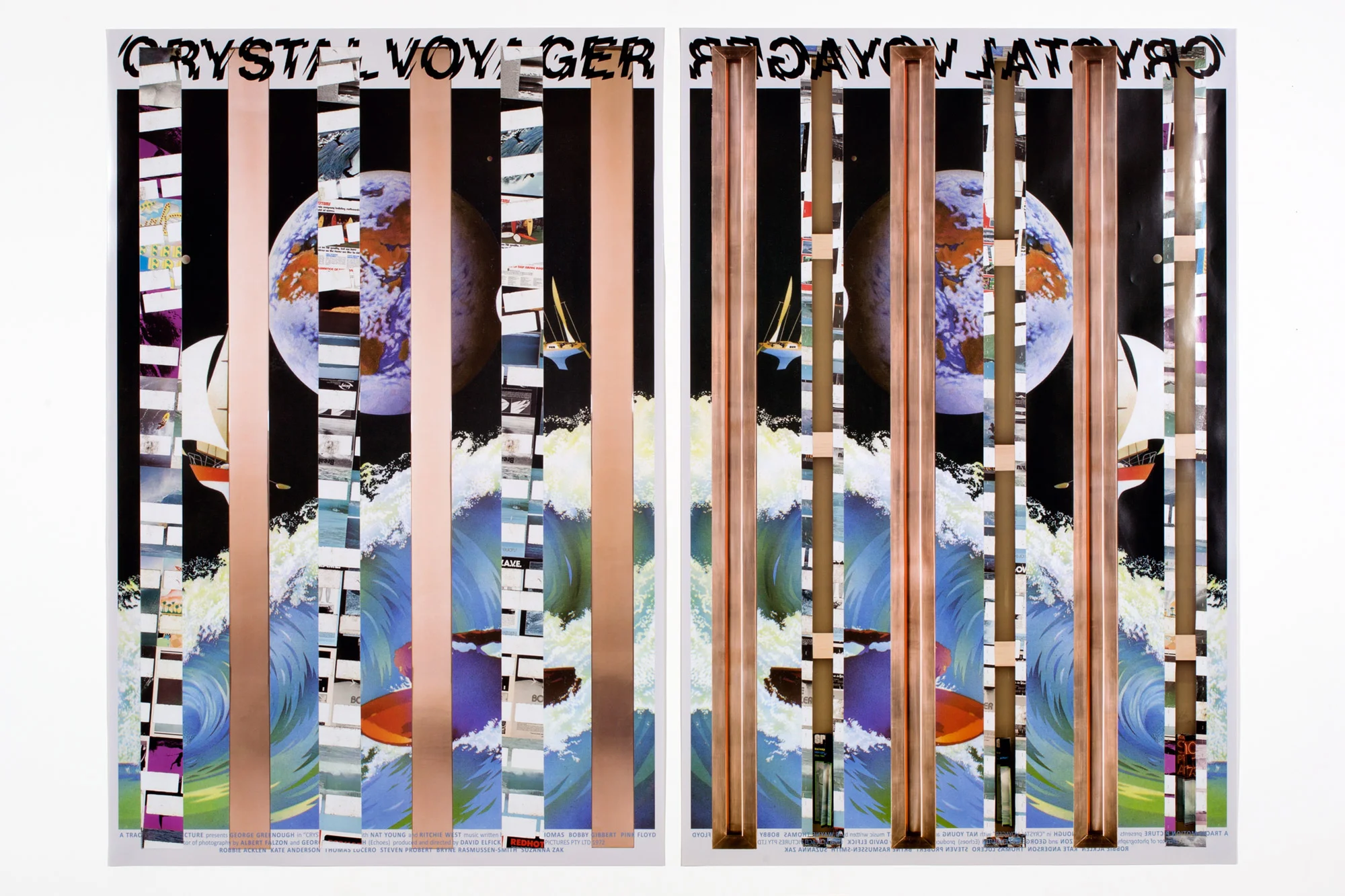 Crystal Voyager poster With Kelley Walker Paula Cooper Gallery New York New York 2014