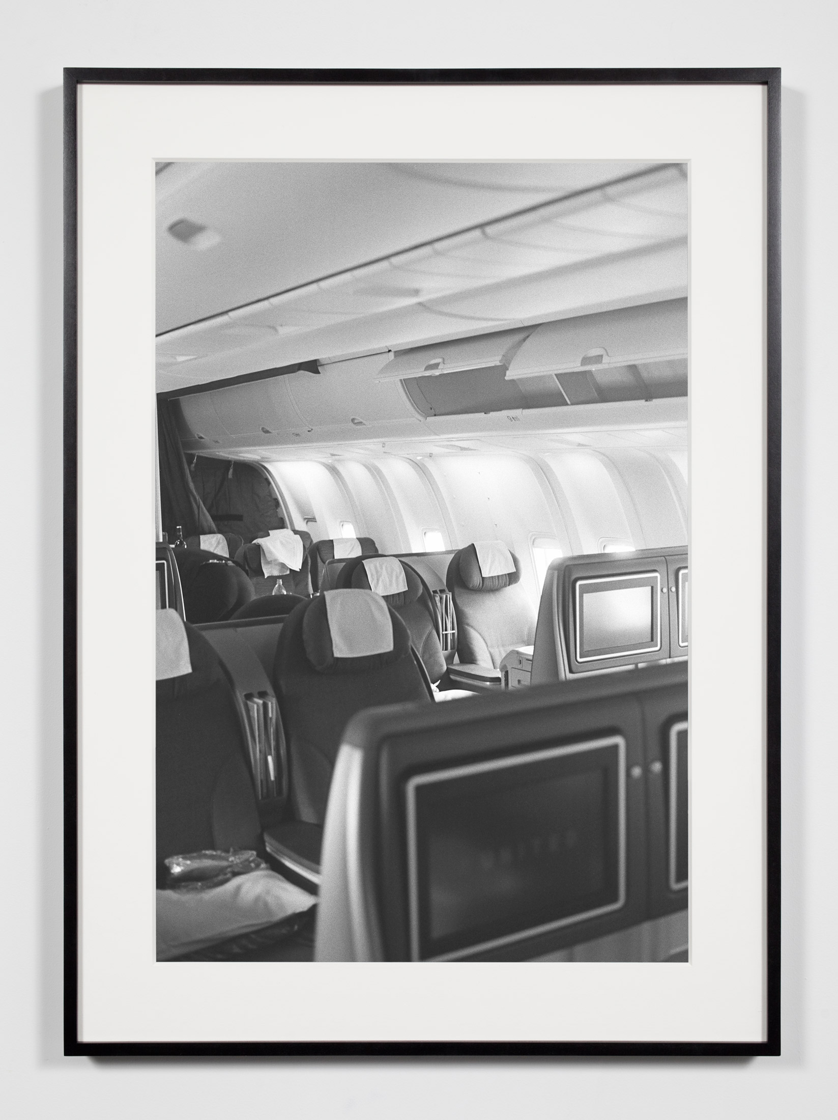   Business Class Cabin, Moscow, Russia, May 17, 2009    2011   Epson Ultrachrome K3 archival ink jet print on Hahnemühle Photo Rag paper  36 3/8 x 26 3/8 inches   Industrial Portraits, 2008–     