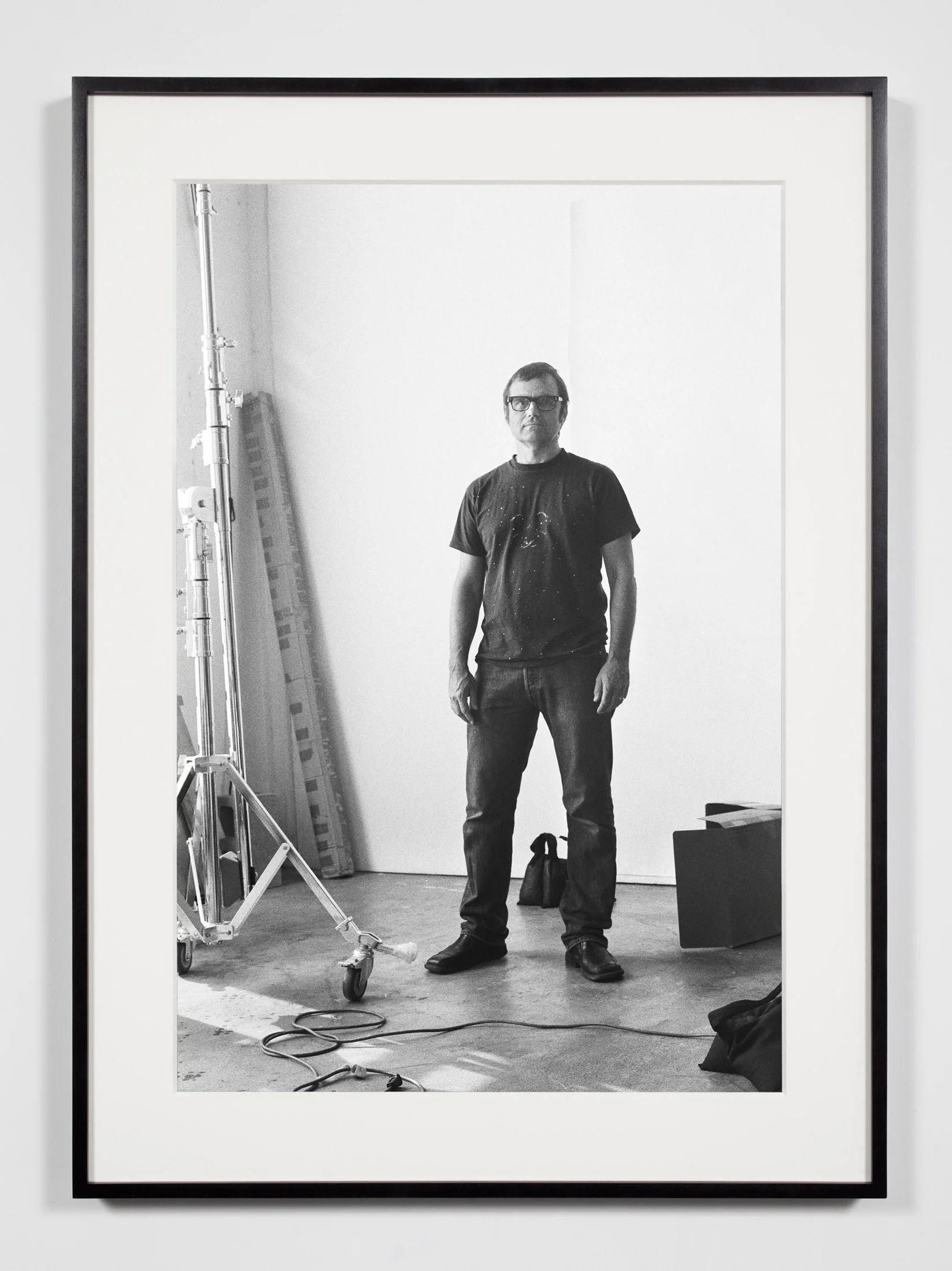 Photographer, Los Angeles, California, June 3, 2009 2011 Epson Ultrachrome K3 archival ink jet print on Hahnemühle Photo Rag paper 36 3/8 x 26 3/8 inches Industrial Portraits, 2008–