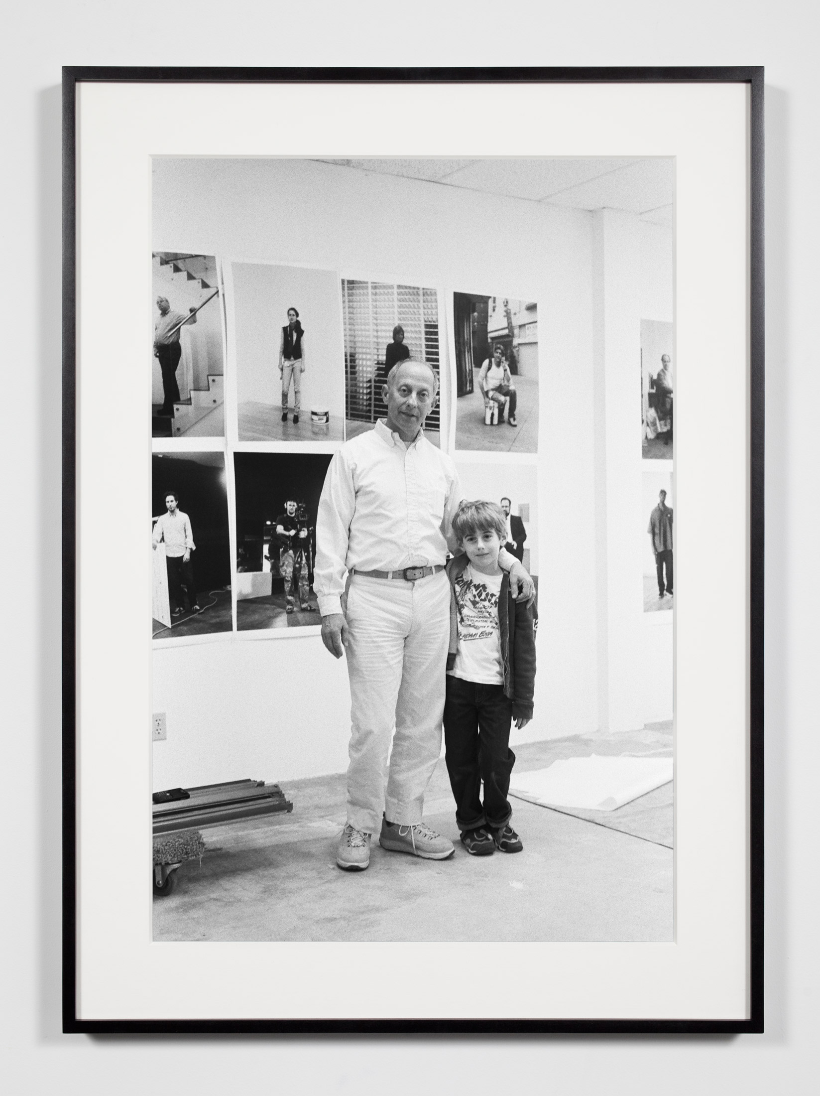   Publisher with Son, Los Angeles, California, April 3, 2009    2011   Epson Ultrachrome K3 archival ink jet print on Hahnemühle Photo Rag paper  36 3/8 x 26 3/8 inches   Industrial Portraits, 2008–     