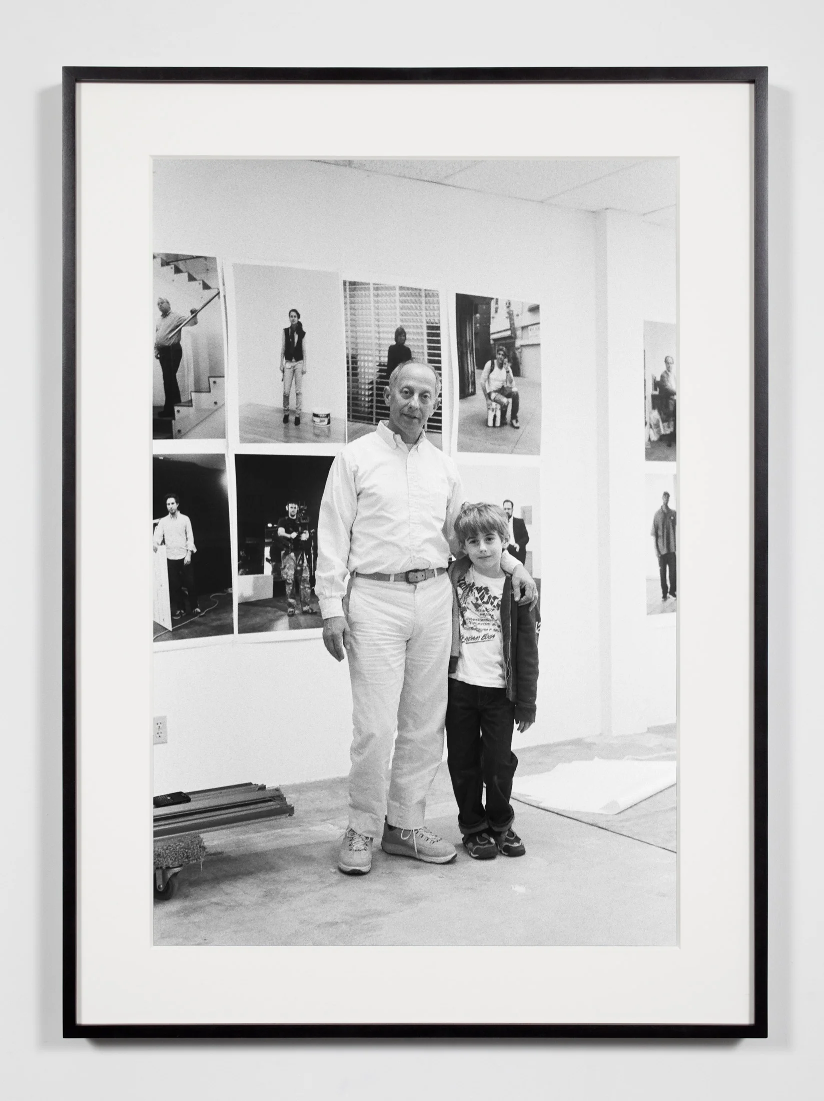 Publisher with Son, Los Angeles, California, April 3, 2009 2011 Epson Ultrachrome K3 archival ink jet print on Hahnemühle Photo Rag paper 36 3/8 x 26 3/8 inches Industrial Portraits, 2008–