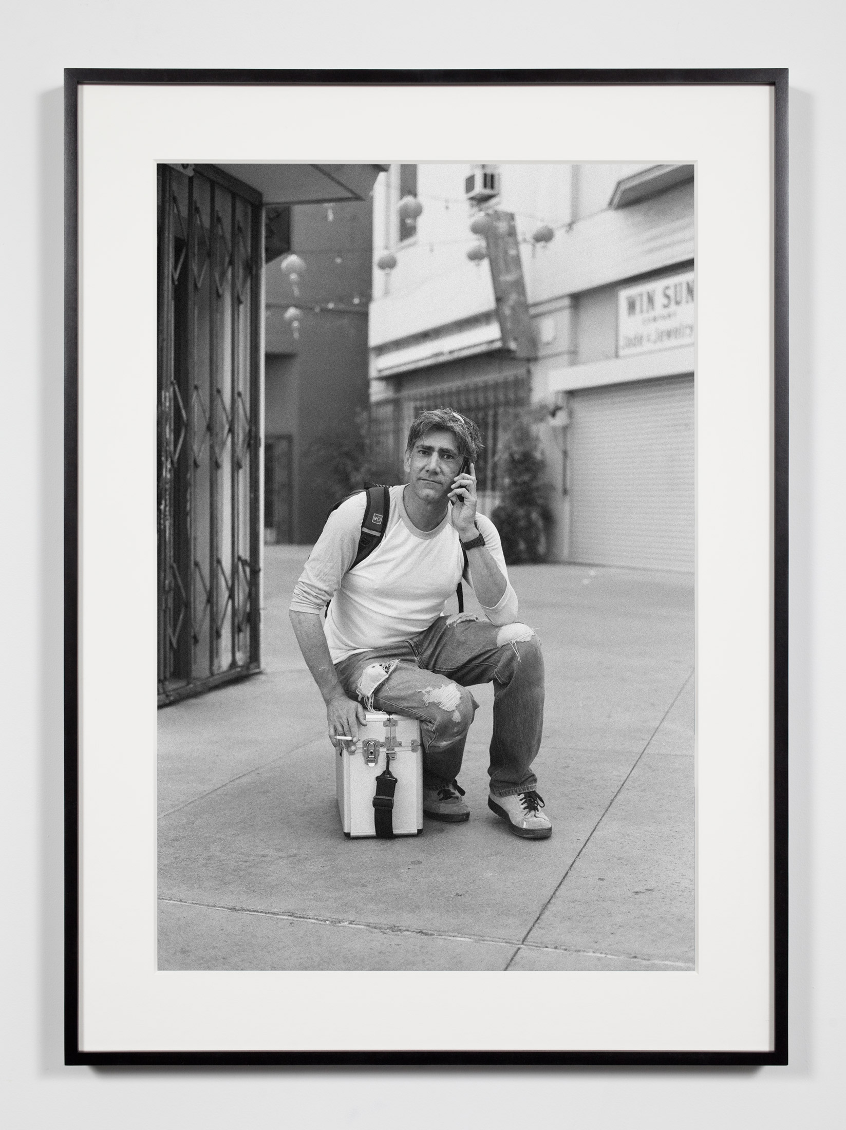   Gallery Preparator, Los Angeles, California, July 26, 2008    2011   Epson Ultrachrome K3 archival ink jet print on Hahnemühle Photo Rag paper  36 3/8 x 26 3/8 inches   Industrial Portraits, 2008–     