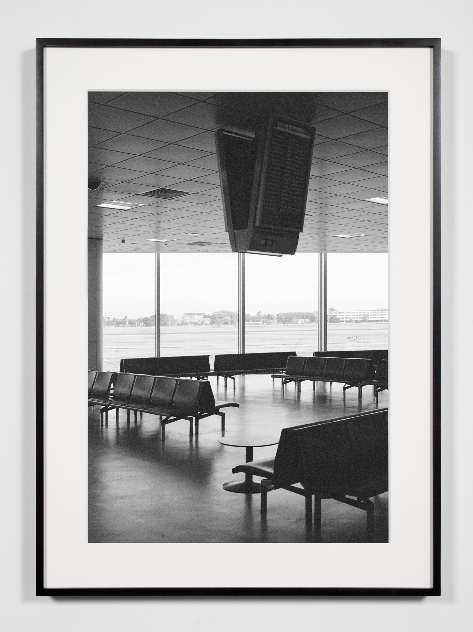   Airport Lounge, Belfast, Ireland, September 10, 2010    2011   Epson Ultrachrome K3 archival ink jet print on Hahnemühle Photo Rag paper  36 3/8 x 26 3/8 inches   Industrial Portraits, 2008–     