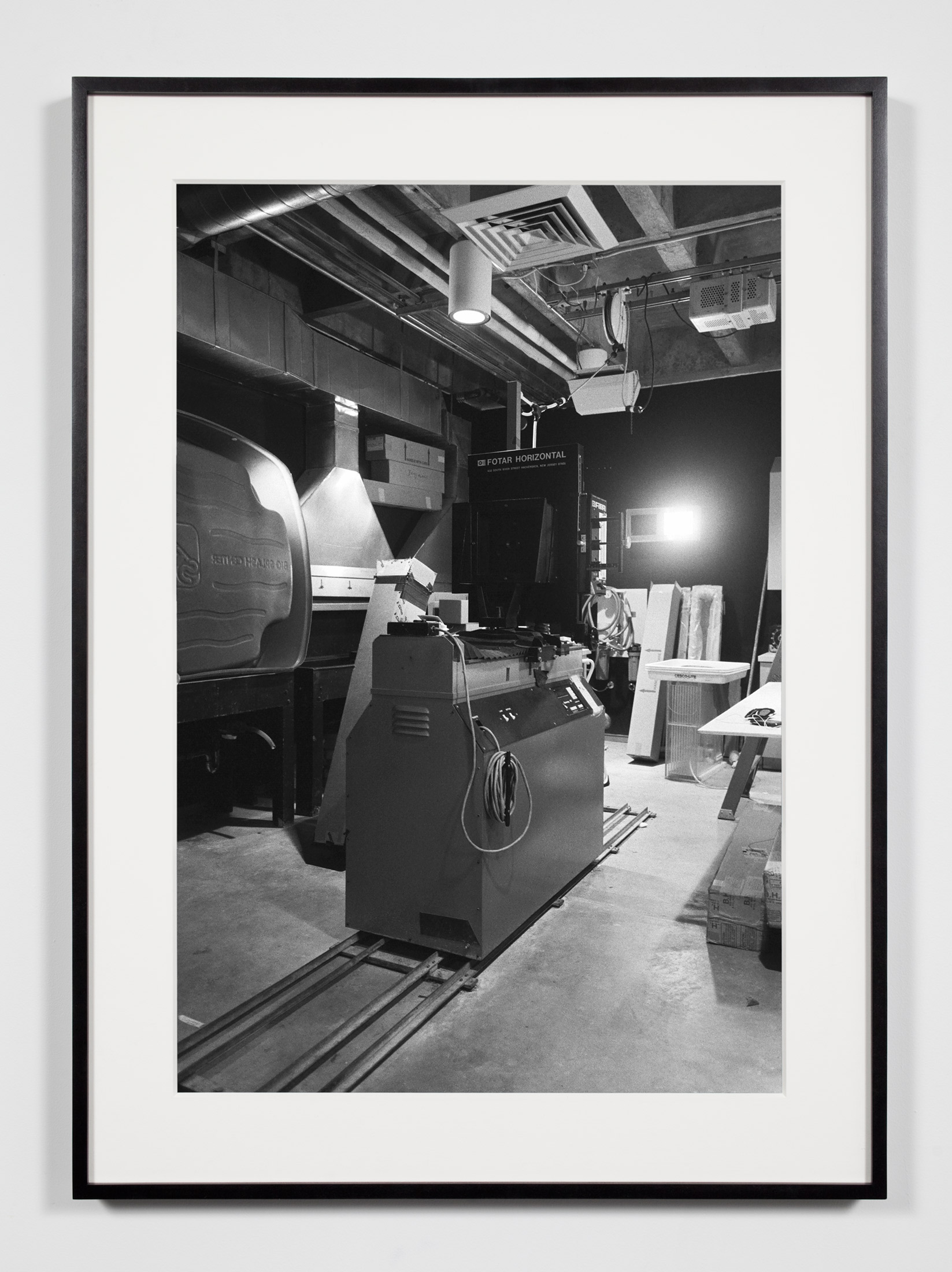   Horitonzal Enlarger (Fotar), Irvine, California, July 18, 2008    2009   Epson Ultrachrome K3 archival ink jet print on Hahnemühle Photo Rag paper  36 3/8 x 26 3/8 inches   Industrial Portraits, 2008–     