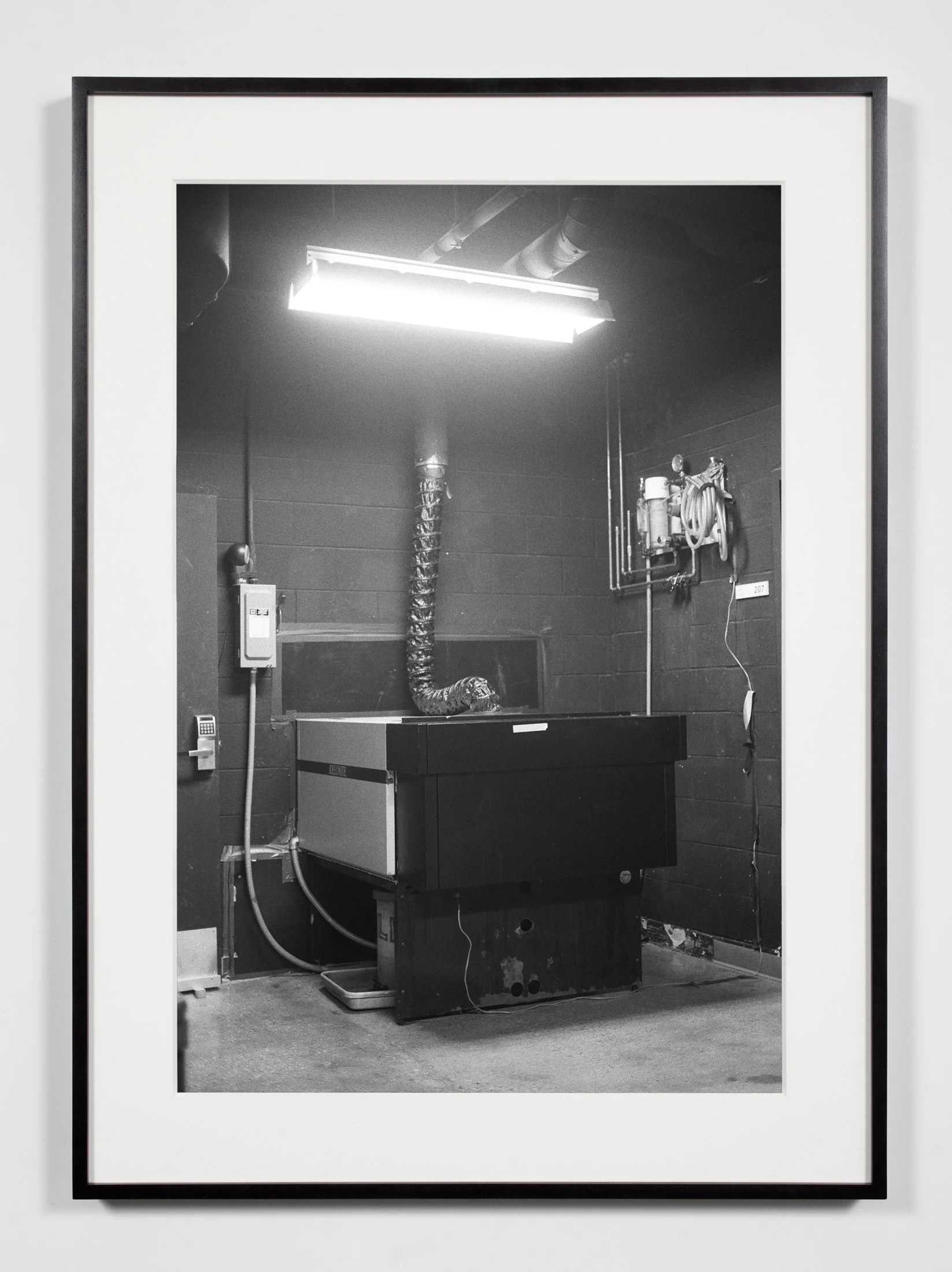Color Photographic Processor (Hope RA4), Chicago, Illinois, August 21, 2008 2009 Epson Ultrachrome K3 archival ink jet print on Hahnemühle Photo Rag paper 36 3/8 x 26 3/8 inches Industrial Portraits, 2008–