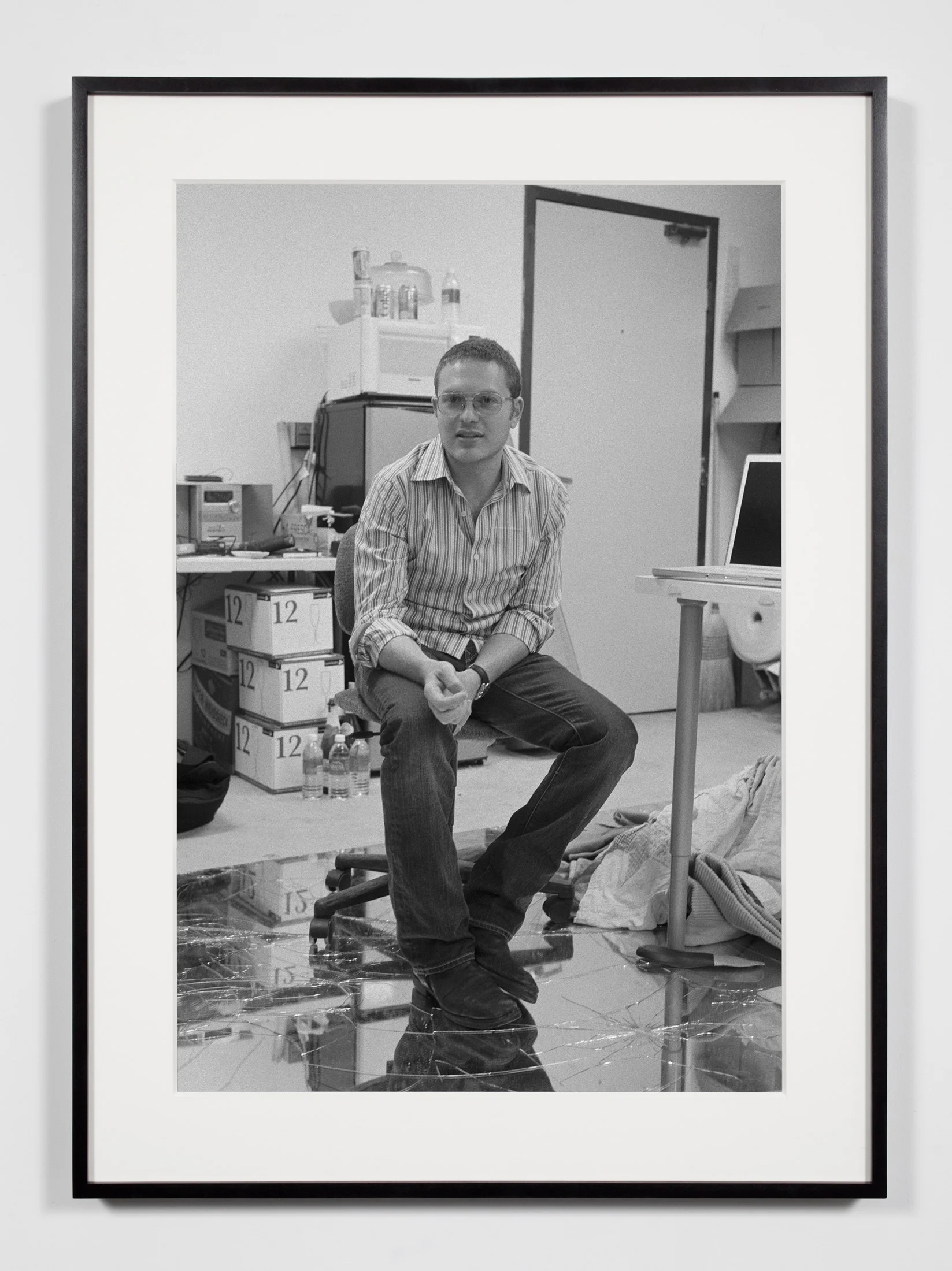 Artist (KFH), Los Angeles, California, July 9, 2008 2008 Epson Ultrachrome K3 archival ink jet print on Hahnemühle Photo Rag paper 36 3/8 x 26 3/8 inches Industrial Portraits, 2008–