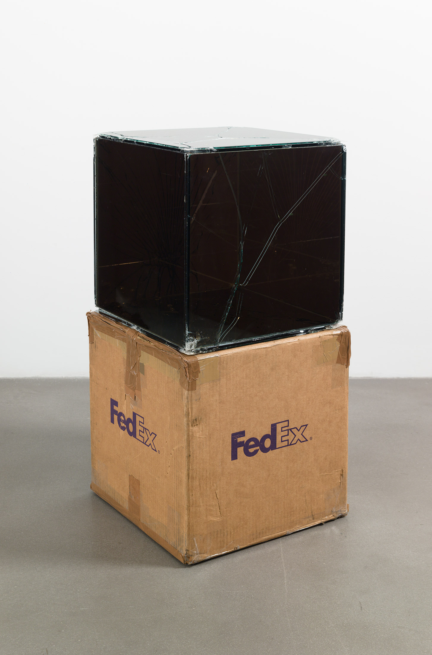   FedEx® Kraft Box  © 2005 FEDEX 330504 10/05 SSCC, Priority Overnight, Los Angeles–Miami trk#865344981303, October 29–30, 2008, Priority Overnight, Miami–Ann Arbor trk#861049125148, March 3–4, 2009, Standard Overnight, Ann Arbor–Los Angeles trk#8682