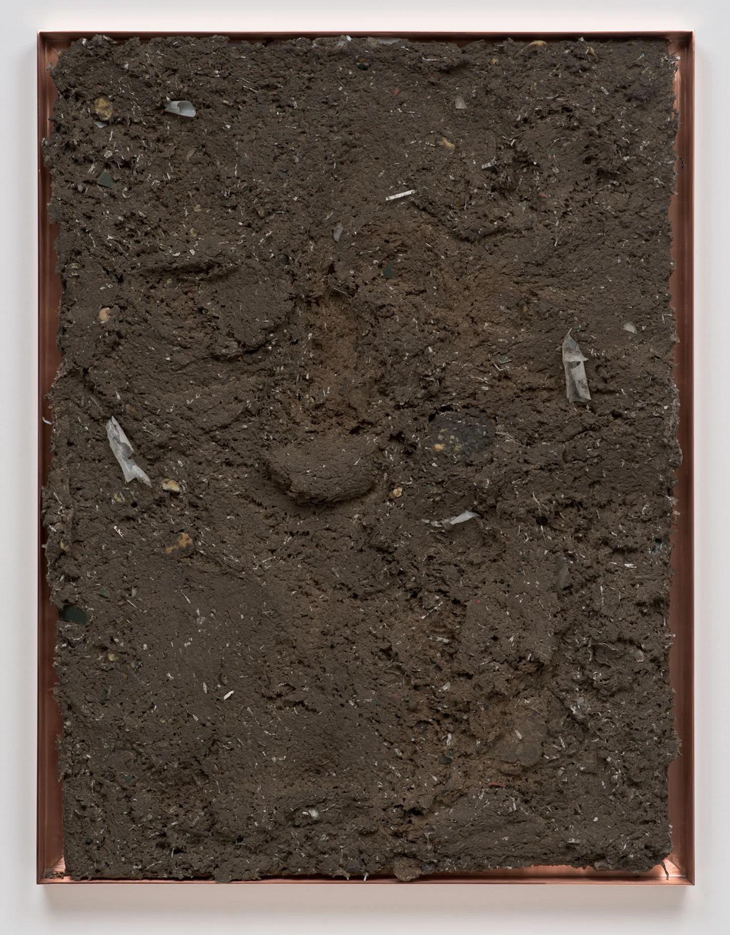 Selected Works (2009–2012/July 11, 2012–September 5, 2012) 2013 Color photographic paper, black and white photographic paper, archival inkjet papers, sawdust, glass, plaster, and wax 40 x 30 inches