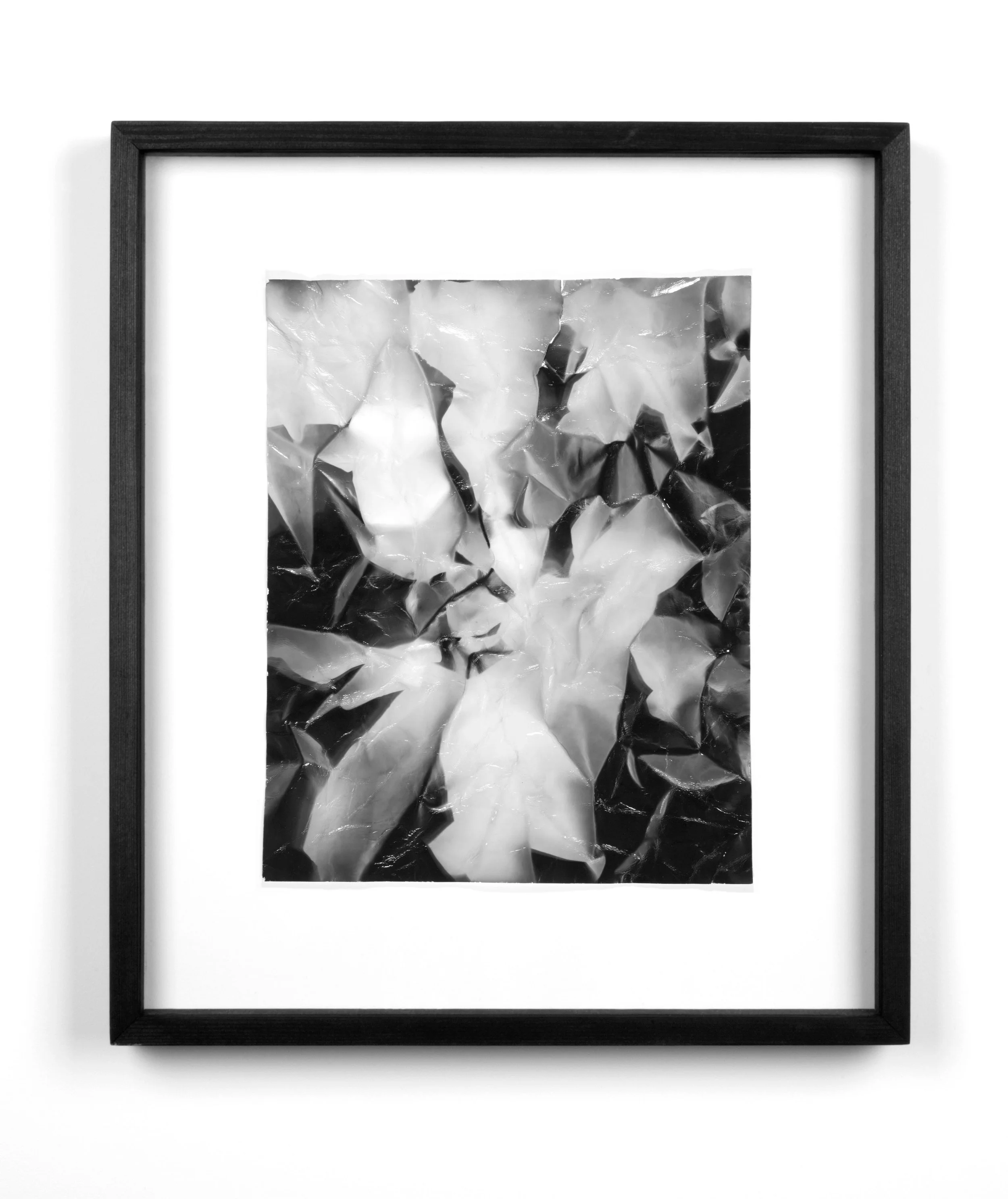 Picture Made by My Hand with the Assistance of Light 2011 Black and white fiber based photographic paper 14 7/8 x 12 7/8 inches A Diagram of Forces, 2011
