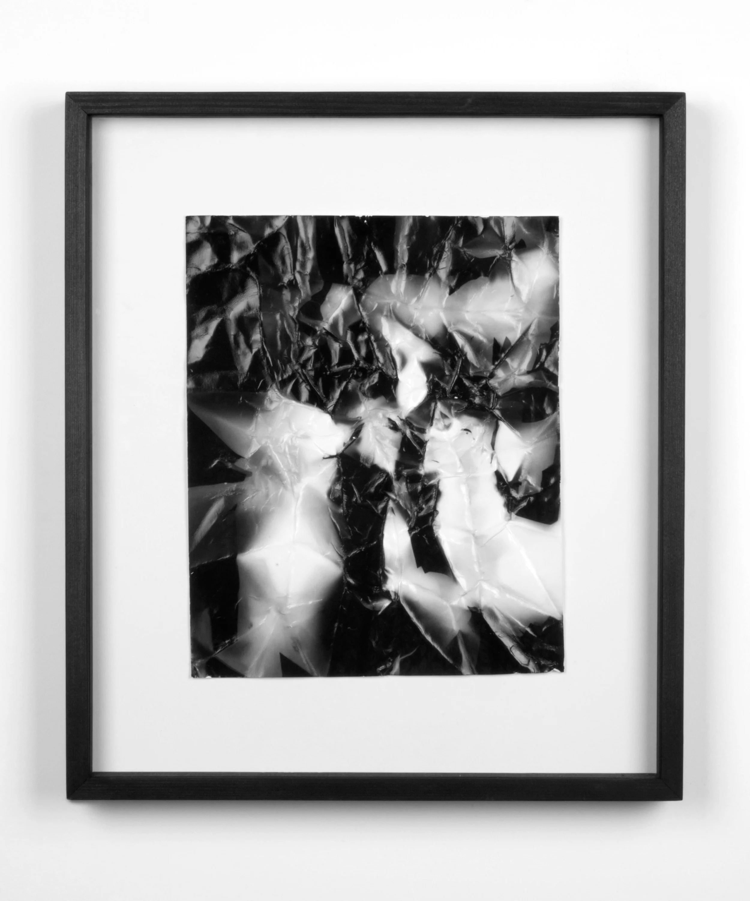 Picture Made by My Hand with the Assistance of Light 2011 Black and white fiber based photographic paper 14 7/8 x 12 7/8 inches A Diagram of Forces, 2011