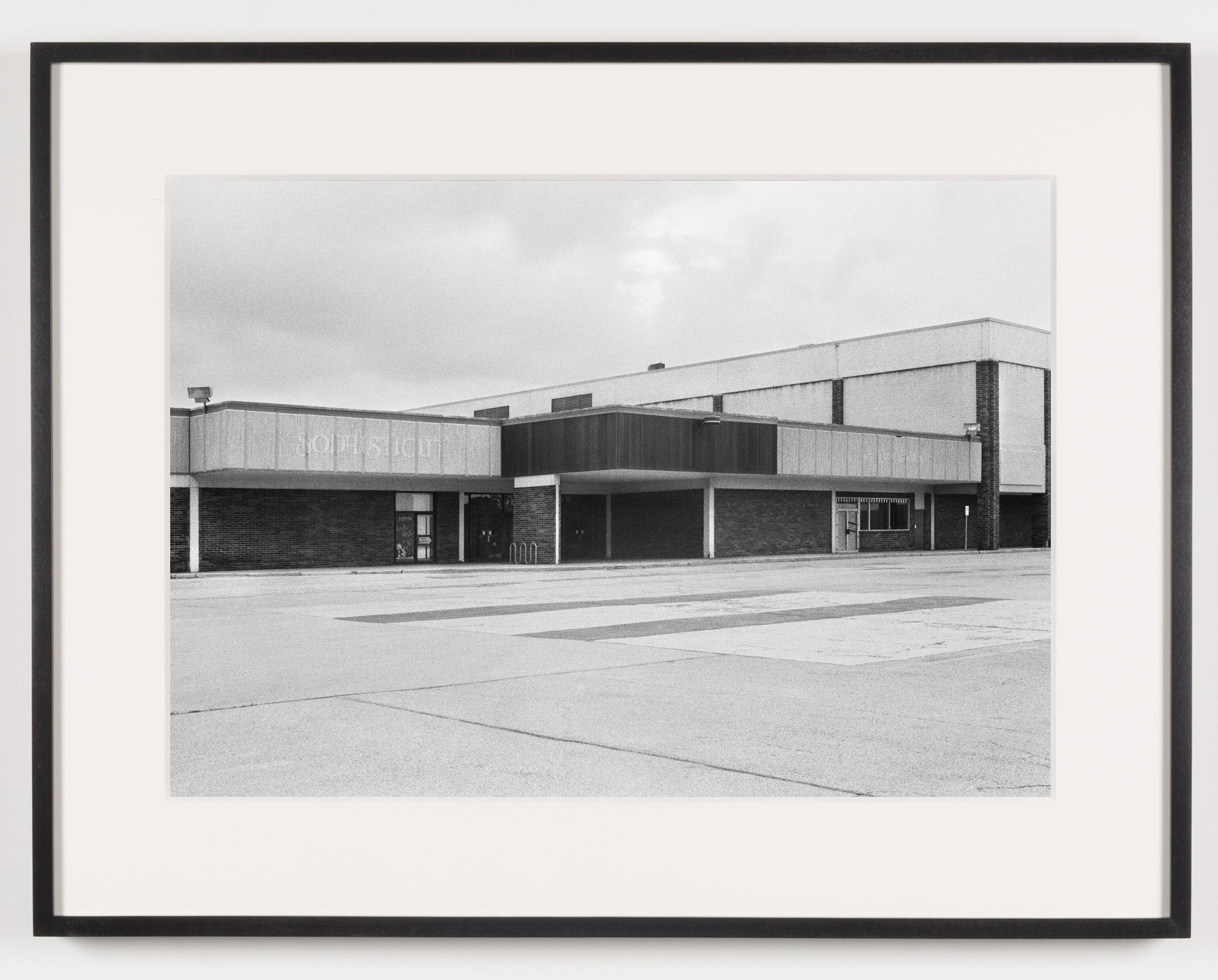   Southwyck Mall ('Sophisticut'), Toledo, OH, Est. 1972, Demo. 2009    2011   Epson Ultrachrome K3 archival ink jet print on Hahnemühle Photo Rag paper  21 5/8 x 28 1/8 inches   American Passages, 2001–2011     