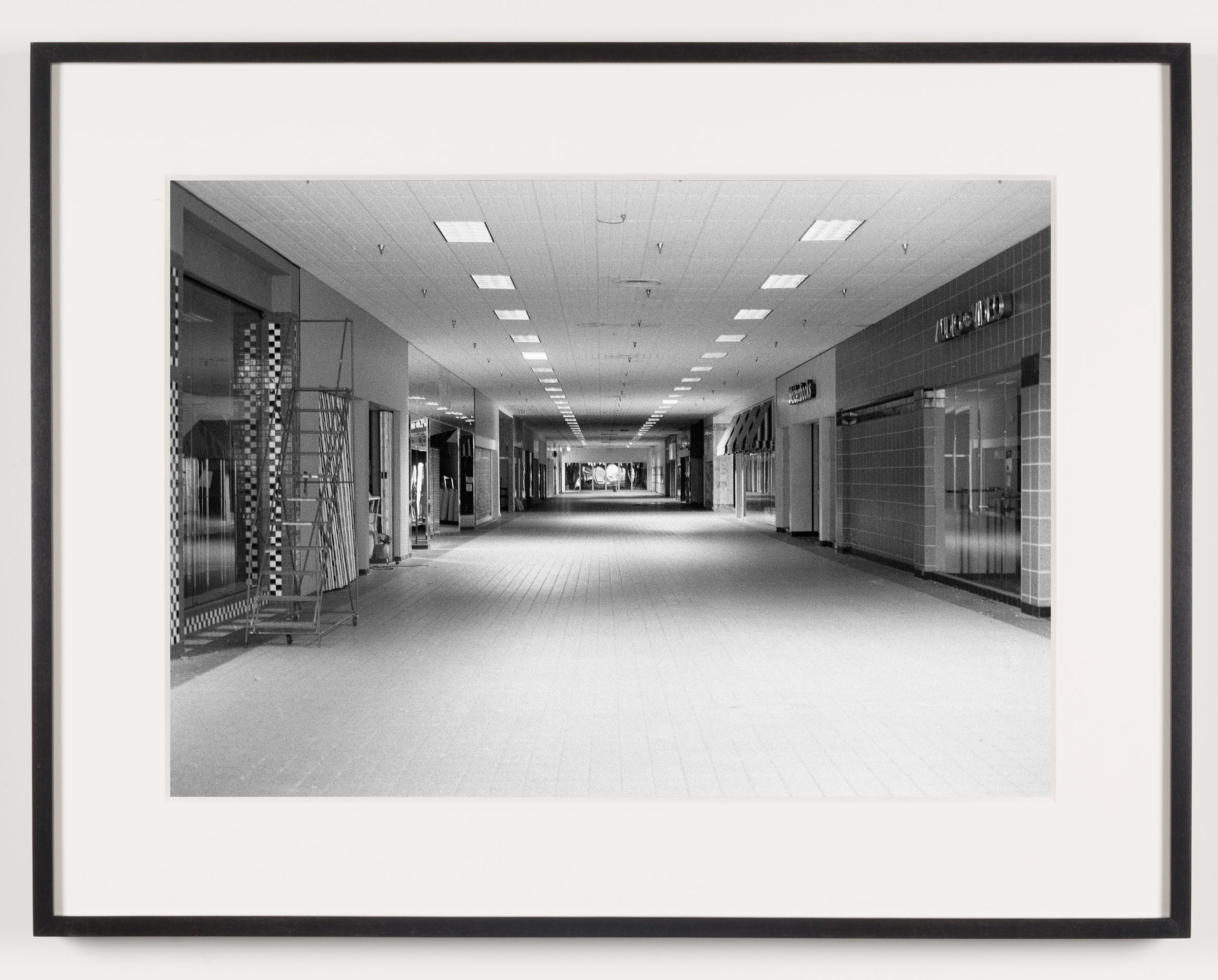   Lockport Mall (View of Interior), Lockport, NY, Est. 1971, Demo. 2011    2011   Epson Ultrachrome K3 archival ink jet print on Hahnemühle Photo Rag paper  21 5/8 x 28 1/8 inches   American Passages, 2001–2011     