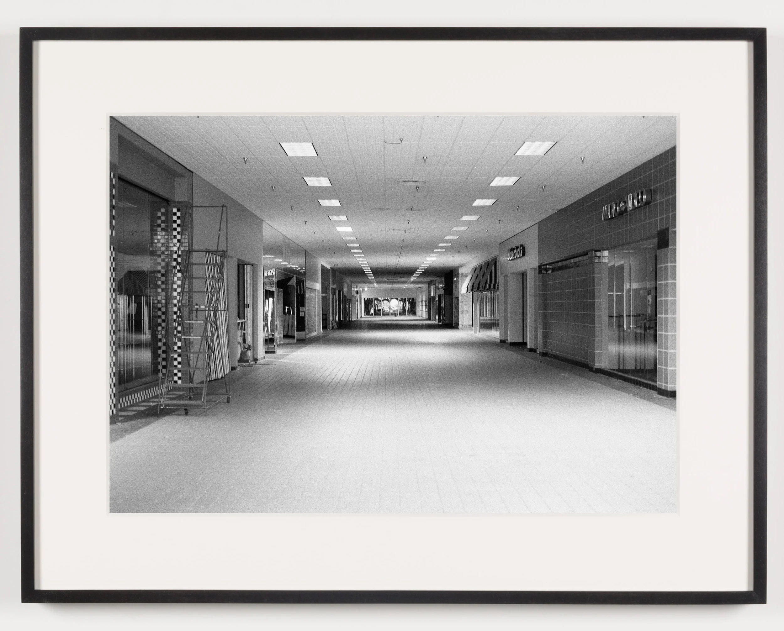 Lockport Mall (View of Interior), Lockport, NY, Est. 1971, Demo. 2011 2011 Epson Ultrachrome K3 archival ink jet print on Hahnemühle Photo Rag paper 21 5/8 x 28 1/8 inches American Passages, 2001–2011