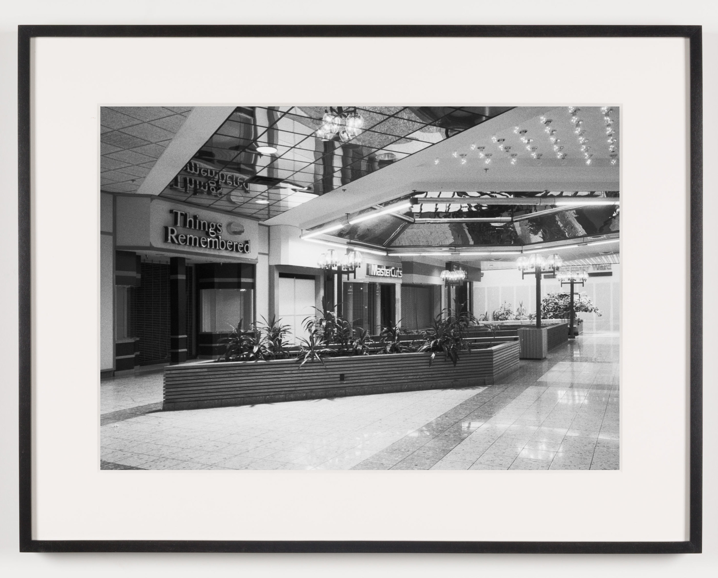   Southwyck Mall, Toledo, OH, Est 1972, Demo 2008    2011   Epson Ultrachrome K3 archival ink jet print on Hahnemühle Photo Rag paper  21 5/8 x 28 1/8 inches  Exhibition:   A Diagram of Forces, 2011  