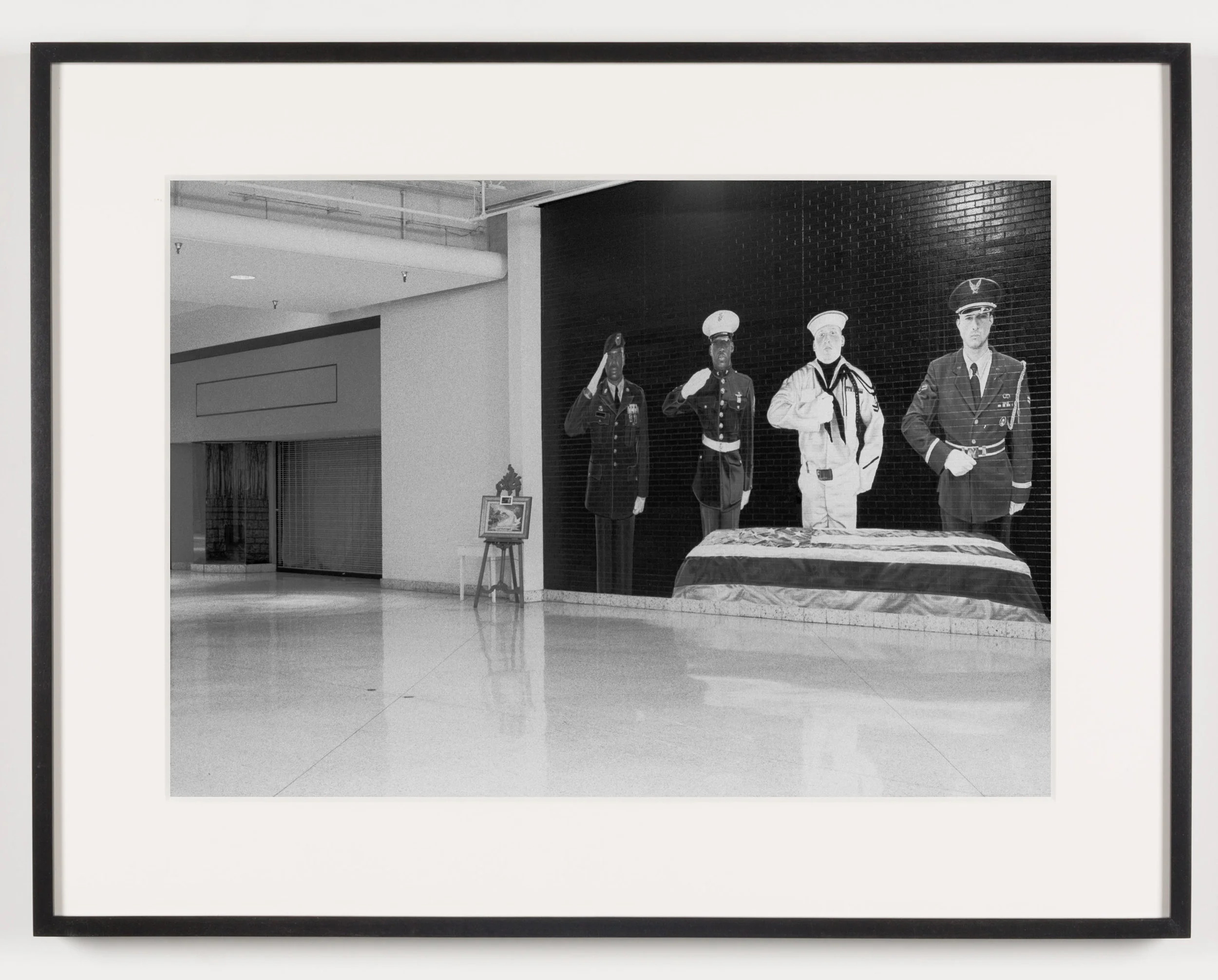 Summit Park Mall (View of War Mural), Wheatfield, NY, Est. 1972 2011 Epson Ultrachrome K3 archival ink jet print on Hahnemühle Photo Rag paper 21 5/8 x 28 1/8 inches A Diagram of Forces, 2011
