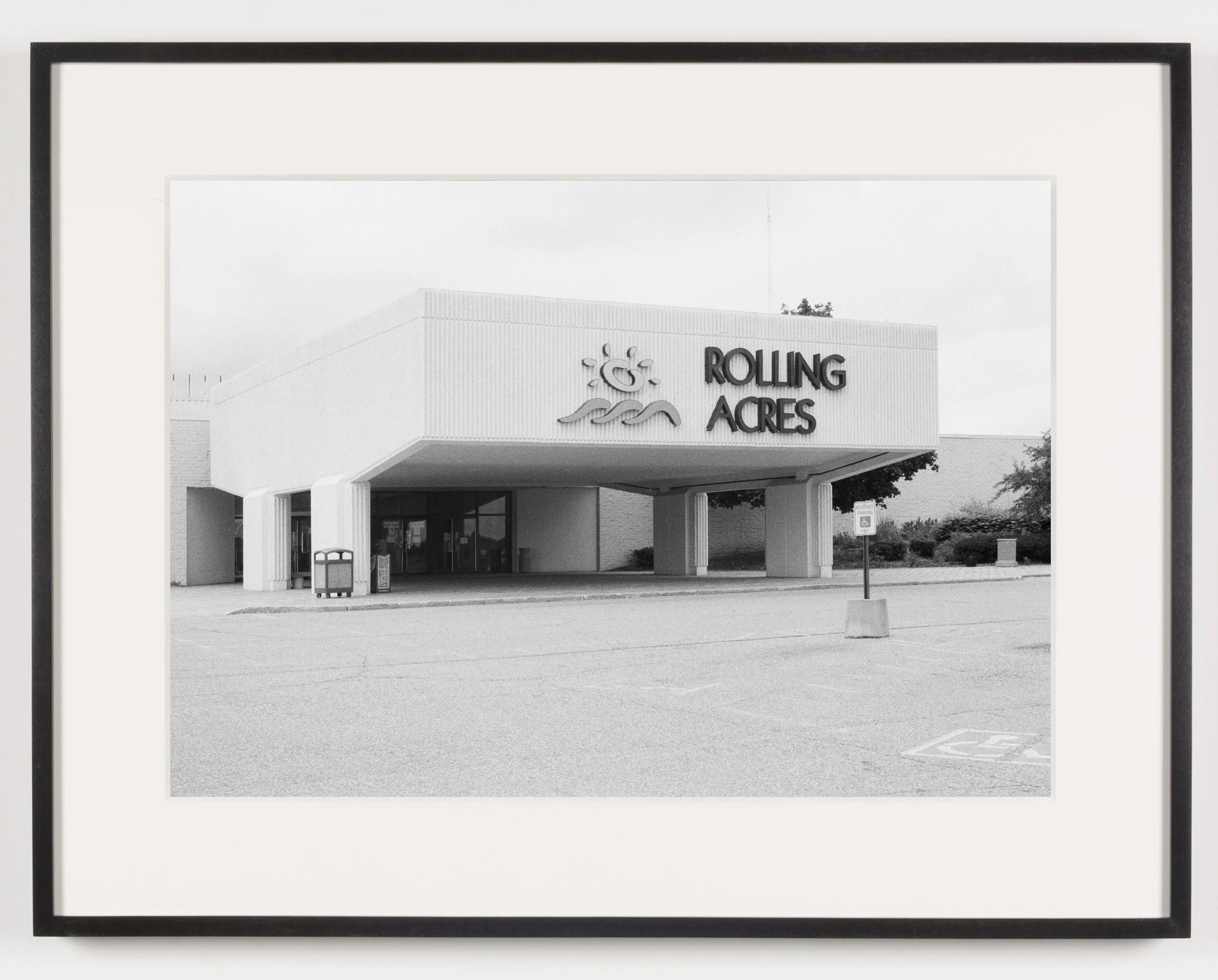 Rolling Acres Mall (View of Main Entrance) Akron, OH, Est. 1975 2011 Epson Ultrachrome K3 archival ink jet print on Hahnemühle Photo Rag paper 21 5/8 x 28 1/8 inches A Diagram of Forces, 2011
