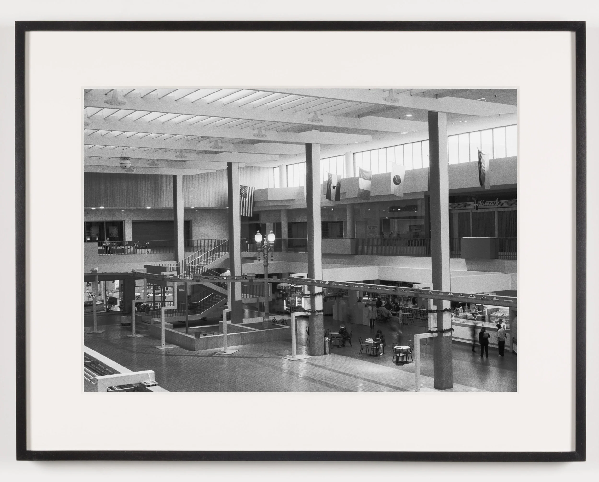 Midtown Plaza (View of Central Plaza Looking South), Rochester, NY. Est. 1962, Demo. 2008 2011 Epson Ultrachrome K3 archival ink jet print on Hahnemühle Photo Rag paper 21 5/8 x 28 1/8 inches A Diagram of Forces, 2011