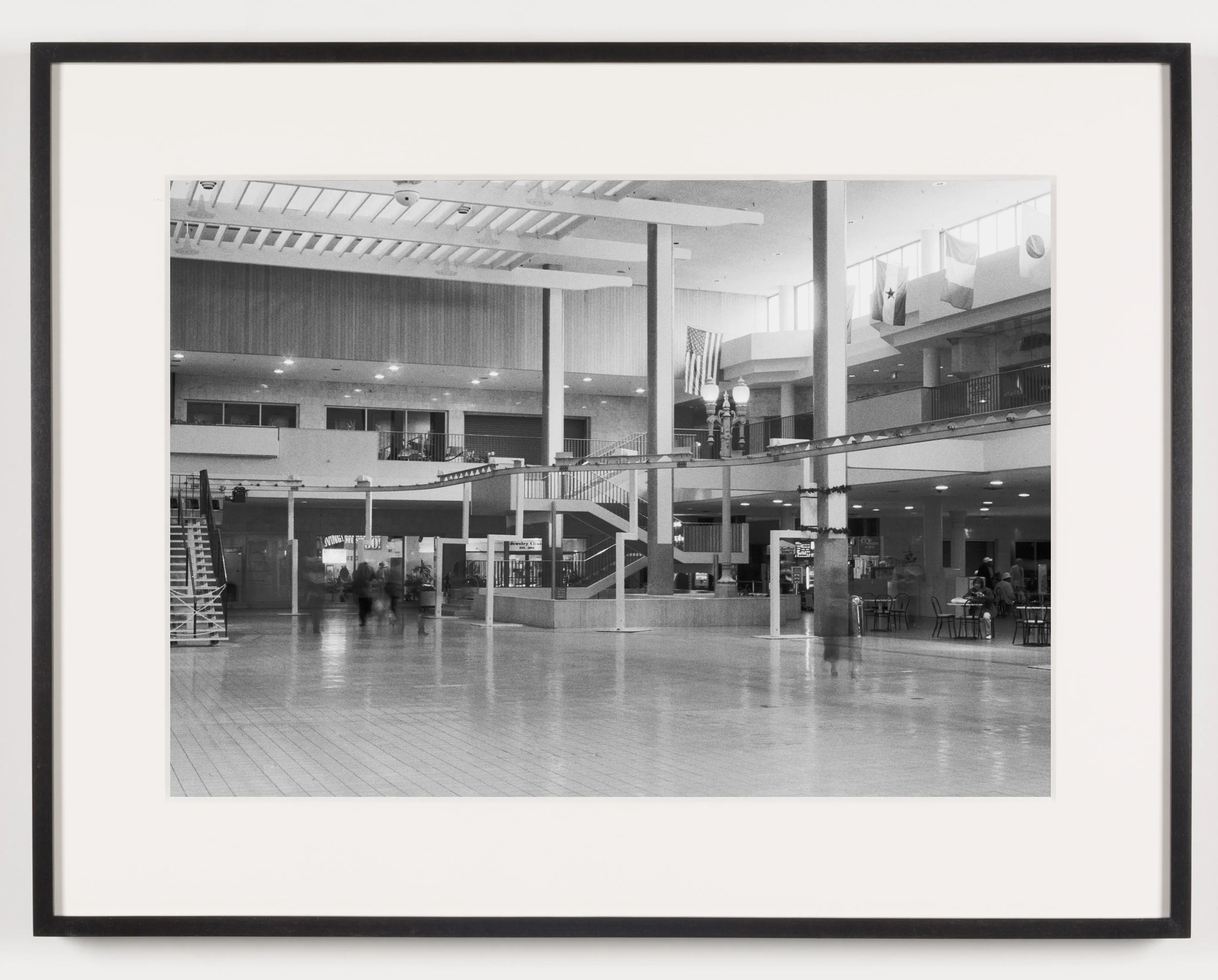 Midtown Plaza (View of Central Plaza Looking South), Rochester, NY. Est. 1962, Demo 2008 2011 Epson Ultrachrome K3 archival ink jet print on Hahnemühle Photo Rag paper 21 5/8 x 28 1/8 inches A Diagram of Forces, 2011