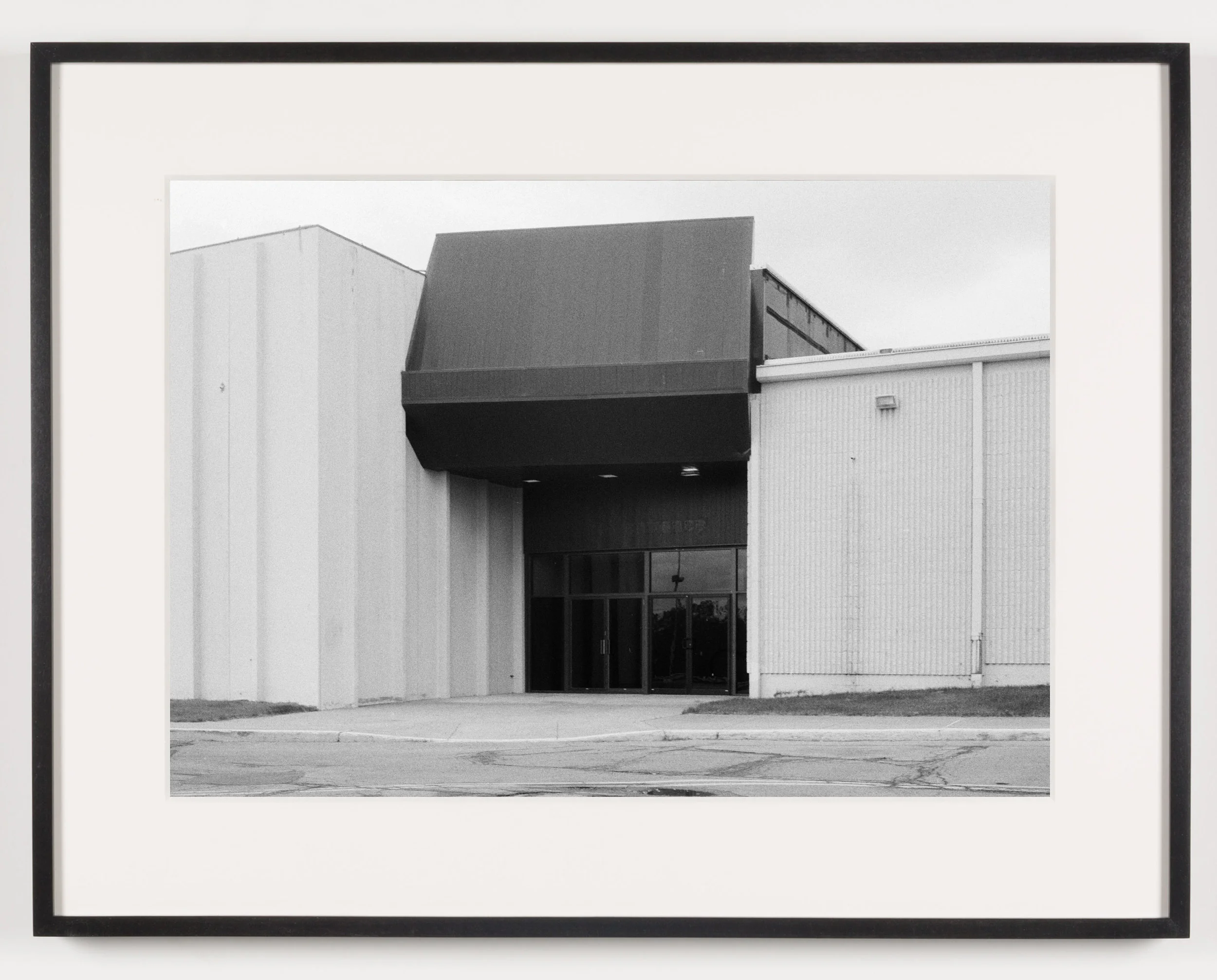 Midway Mall (View of Exterior), Elyria, OH, Est. 1965 2011 Epson Ultrachrome K3 archival ink jet print on Hahnemühle Photo Rag paper 21 5/8 x 28 1/8 inches A Diagram of Forces, 2011