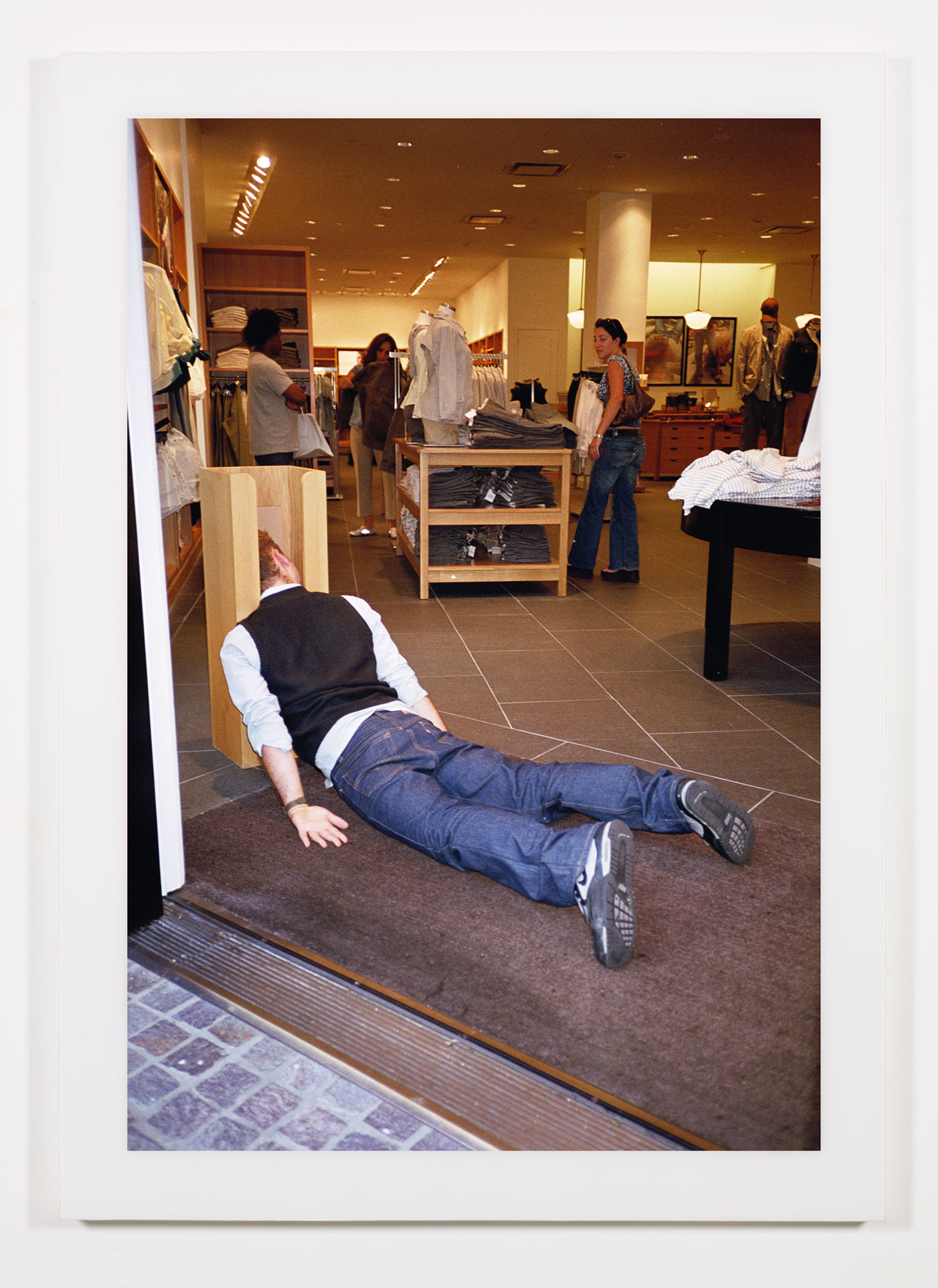   The Phenomenology of Shopping (J. Crew, The Grove, Los Angeles, CA)    2002   Chromogenic print  68 x 47 3/4 inches    