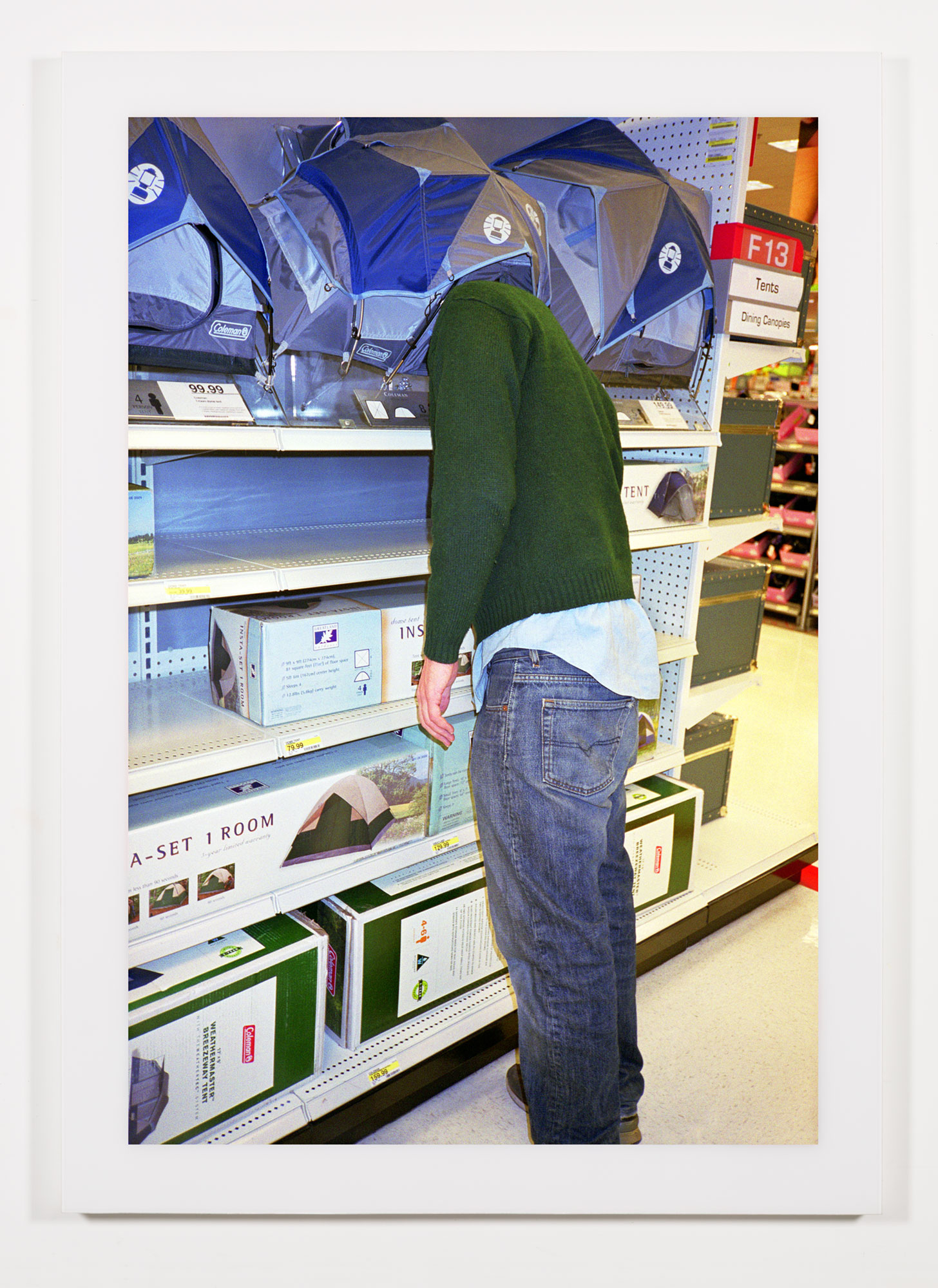   The Phenomenology of Shopping (Target, Dutchess County Mall, Kingston, NY)    2002   Chromogenic print  68 x 47 3/4 inches    