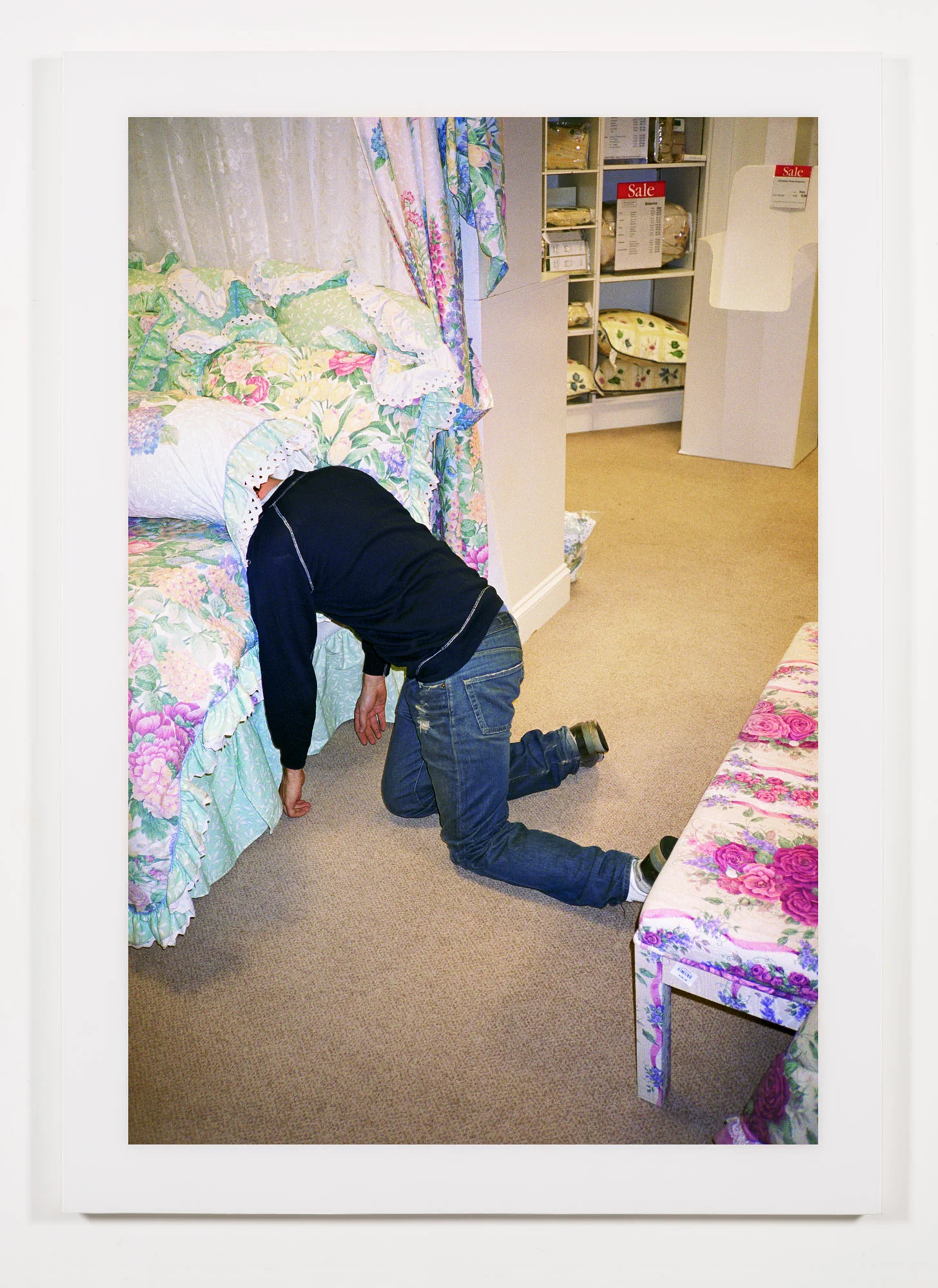 The Phenomenology of Shopping (Feline's, Danbury Mall, Danbury, CT) 2002 Chromogenic print 68 x 47 3/4 inches