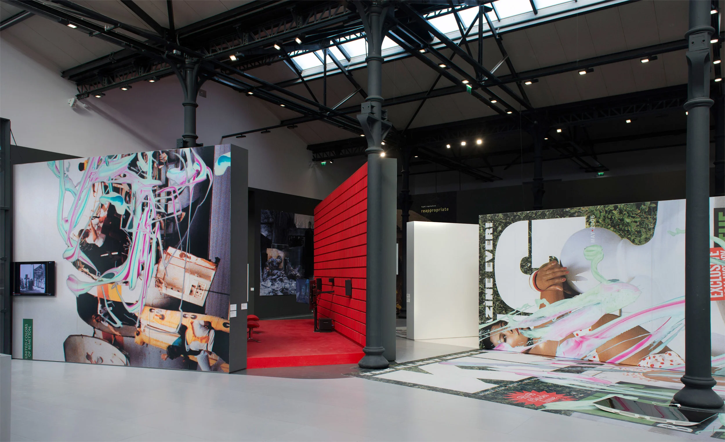 Picture Industry, Systematically Open? New Forms for Contemporary Image Production, LUMA Arles, France, 2016. Louis and Auguste Lumière, Kelley Walker, Hito Steyerl, and Seth Price
