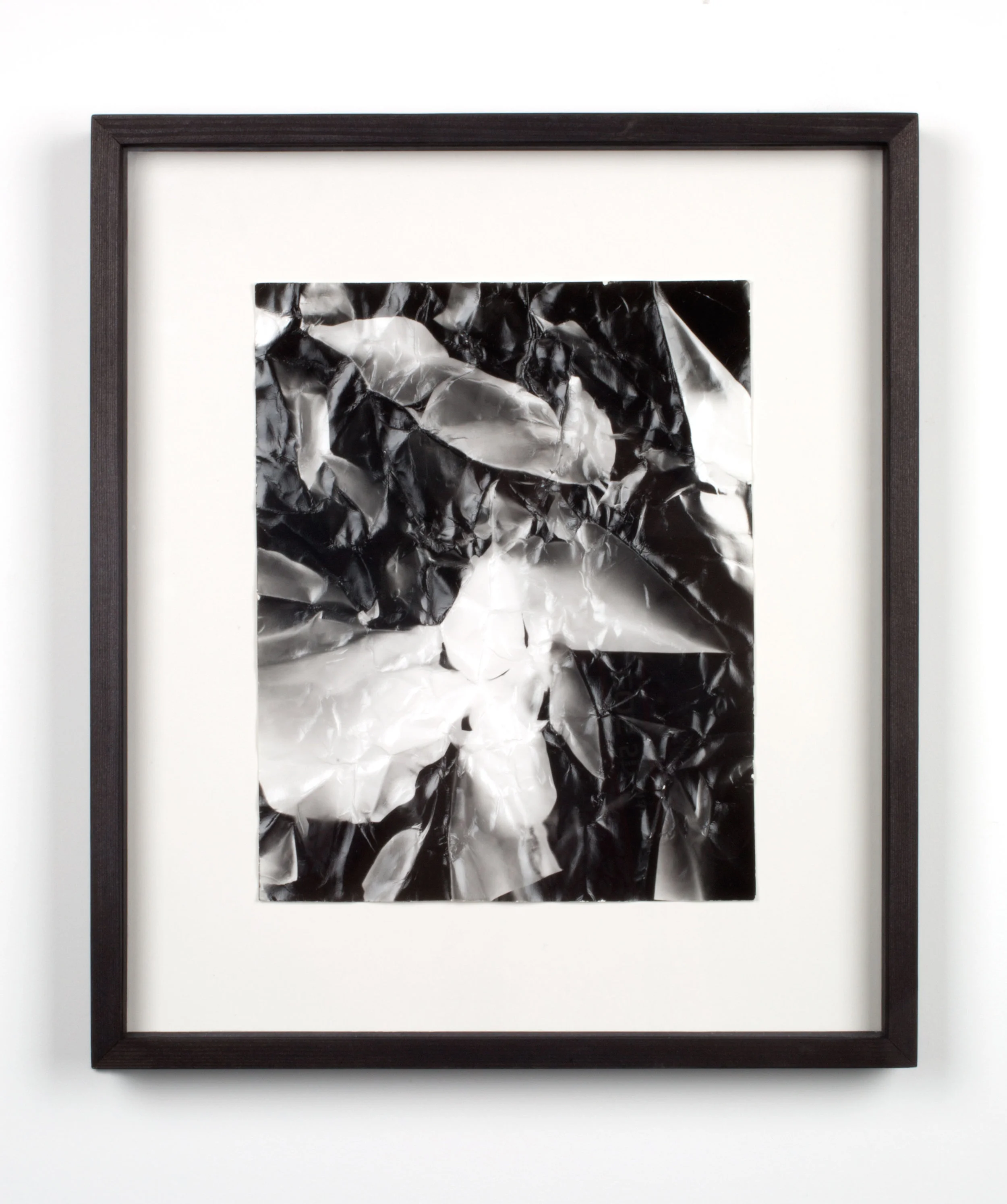 Picture Made by My Hand with the Assistance of Light 2011 Black and white fiber based photographic paper 14 7/8 x 12 7/8 inches Pictures Made by My Hand with the Assistance of Light, 2005–2014 A Diagram of Forces, 2011