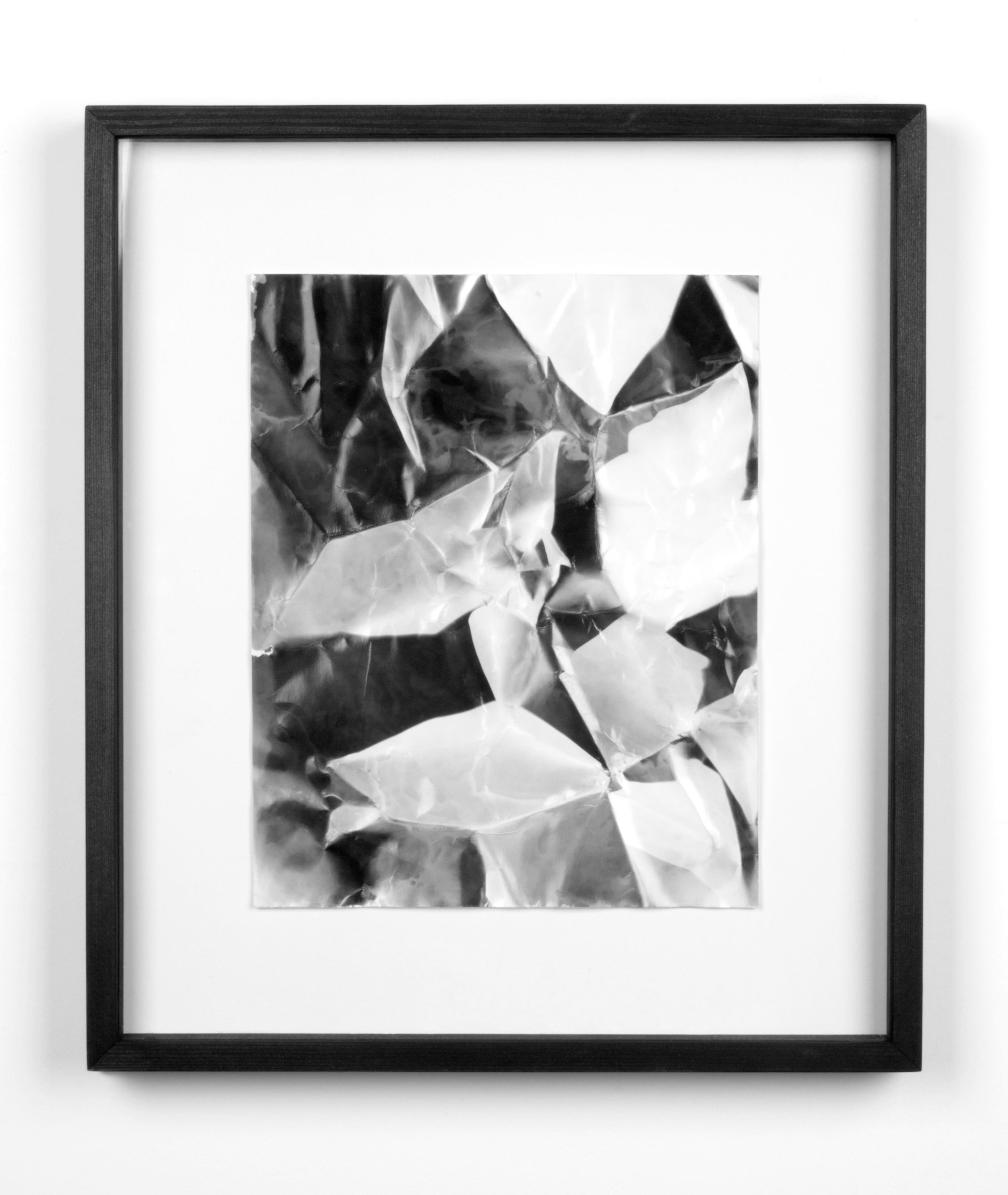   Picture Made by My Hand with the Assistance of Light   2011  Black and white fiber based photographic paper  14 7/8 x 12 7/8 inches   Pictures Made by My Hand with the Assistance of Light, 2005–2014    A Diagram of Forces, 2011     