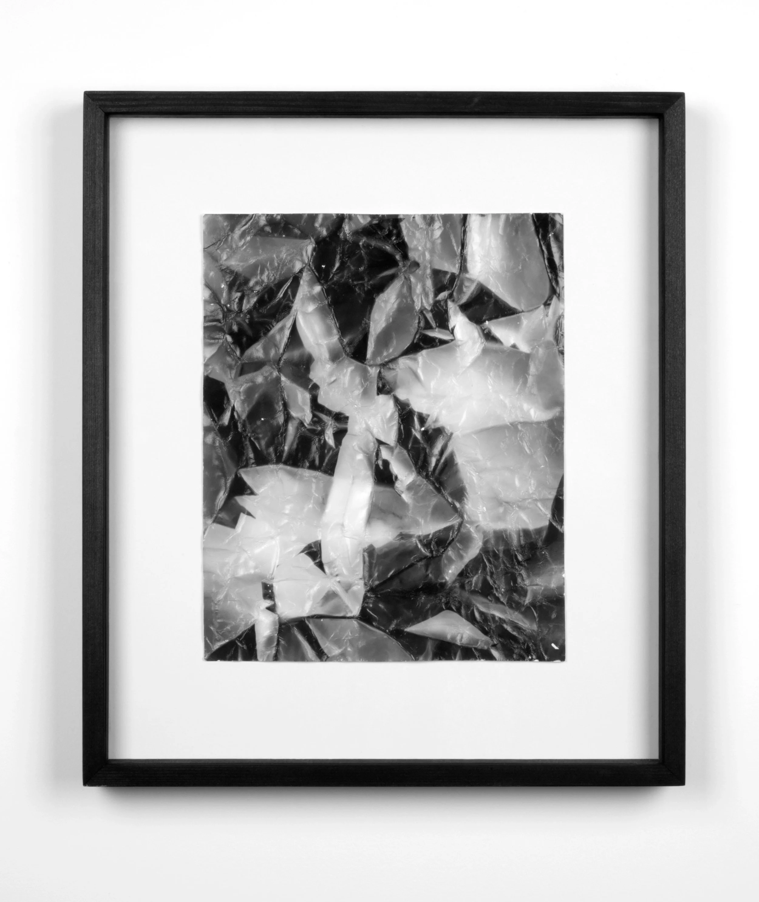 Picture Made by My Hand with the Assistance of Light 2011 Black and white fiber based photographic paper 14 7/8 x 12 7/8 inches Pictures Made by My Hand with the Assistance of Light, 2005–2014 A Diagram of Forces, 2011
