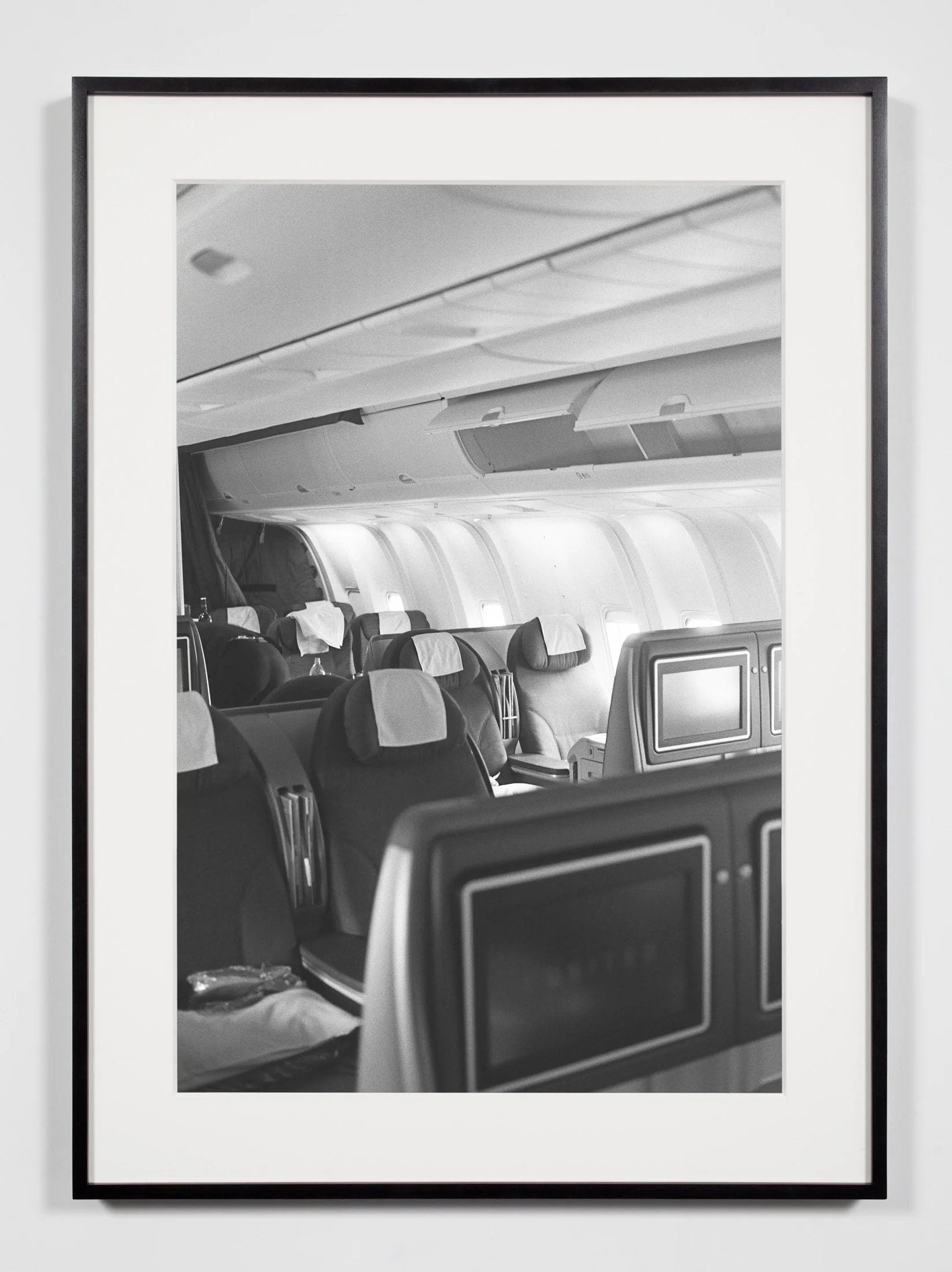 Business Class Cabin, Moscow, Russia, May 17, 2009 2011 Epson Ultrachrome K3 archival ink jet print on Hahnemühle Photo Rag paper 36 3/8 x 26 3/8 inches A Diagram of Forces, 2011