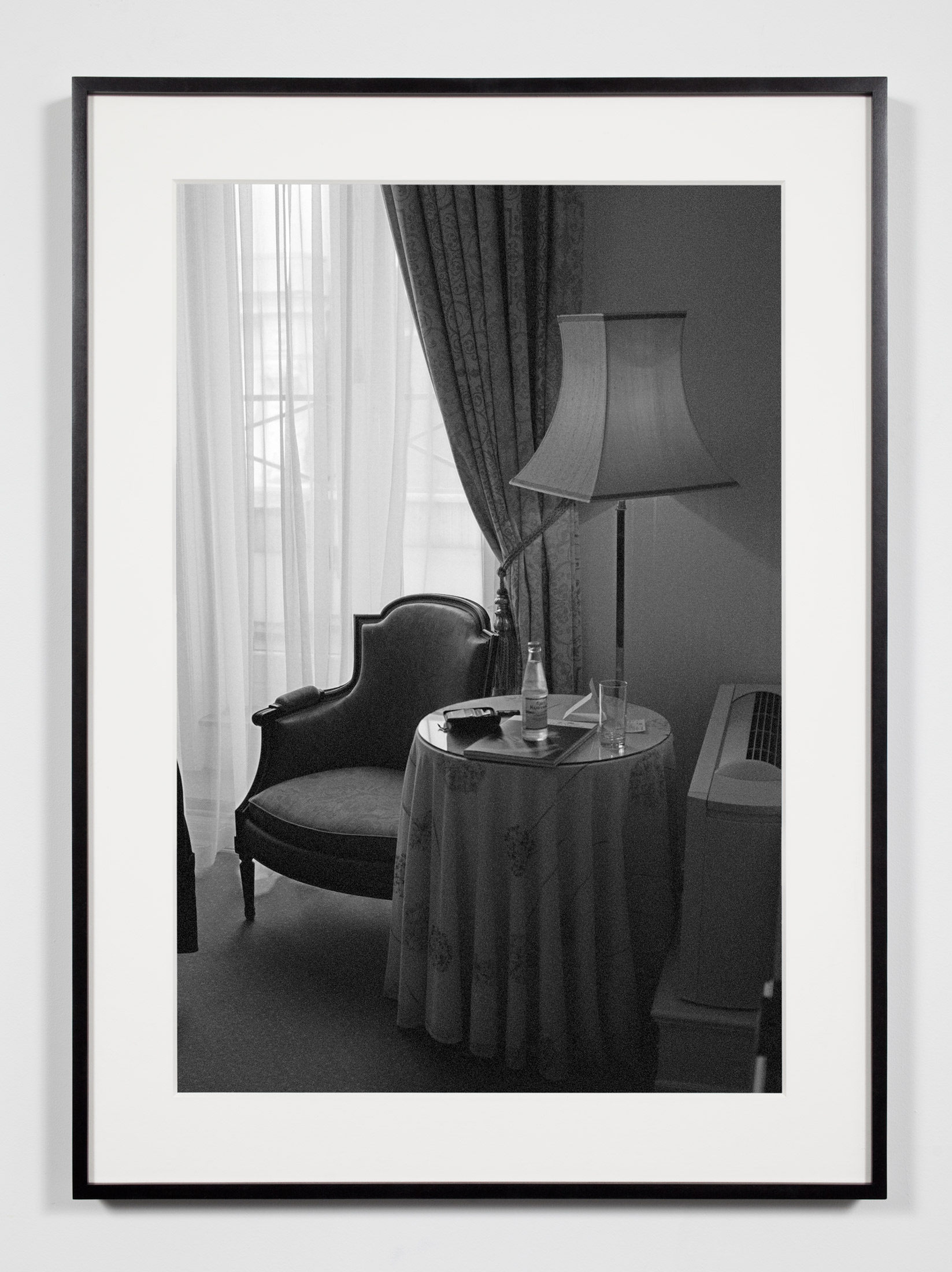   Hotel Room, Copenhagen, Denmark, May 15, 2010   2011  Epson Ultrachrome K3 archival ink jet print on Hahnemühle Photo Rag paper  36 3/8 x 26 3/8 inches   Industrial Portraits, 2008–    A Diagram of Forces, 2011     
