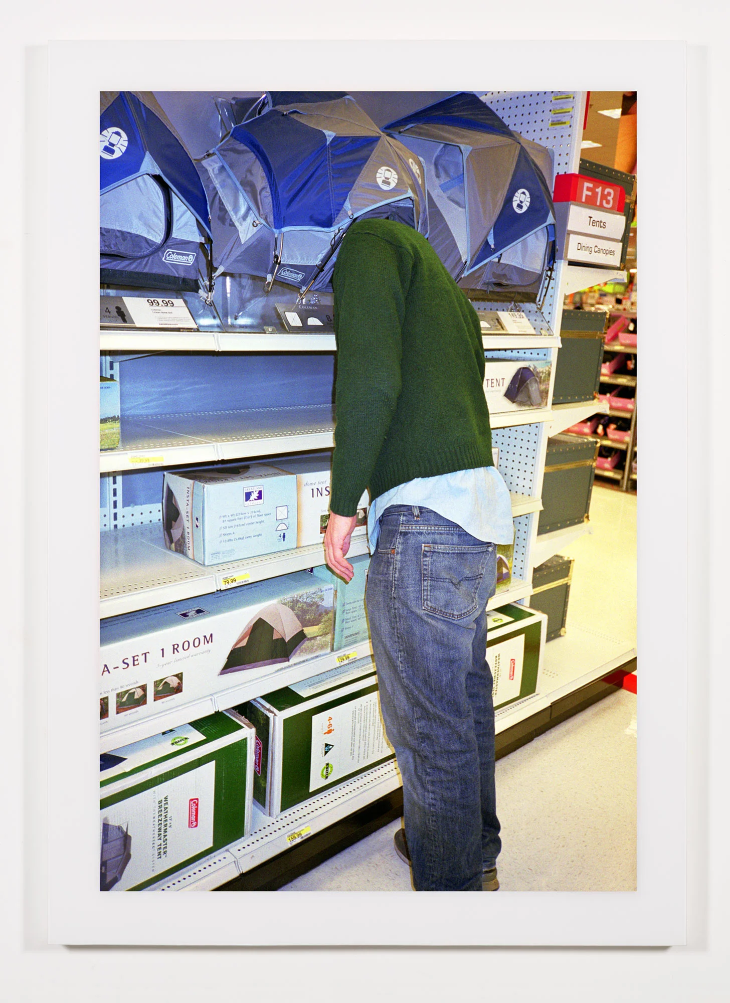The Phenomenology of Shopping (Target, Dutchess County Mall, Kingston, NY) 2002 Chromogenic print 68 x 47 3/4 inches The Phenomenology of Shopping, 2001–2003