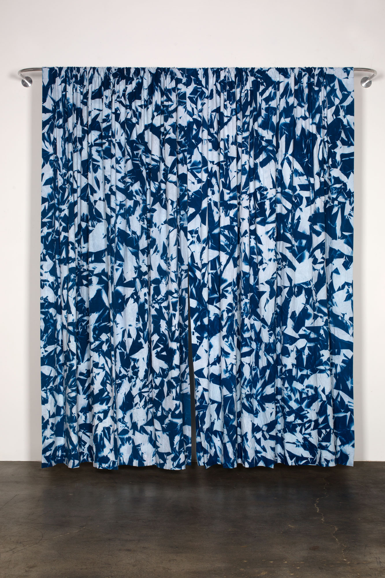   Untitled   2016  Cyanotype on linen  Dimensions variable   Cyanotypes, 2009–     