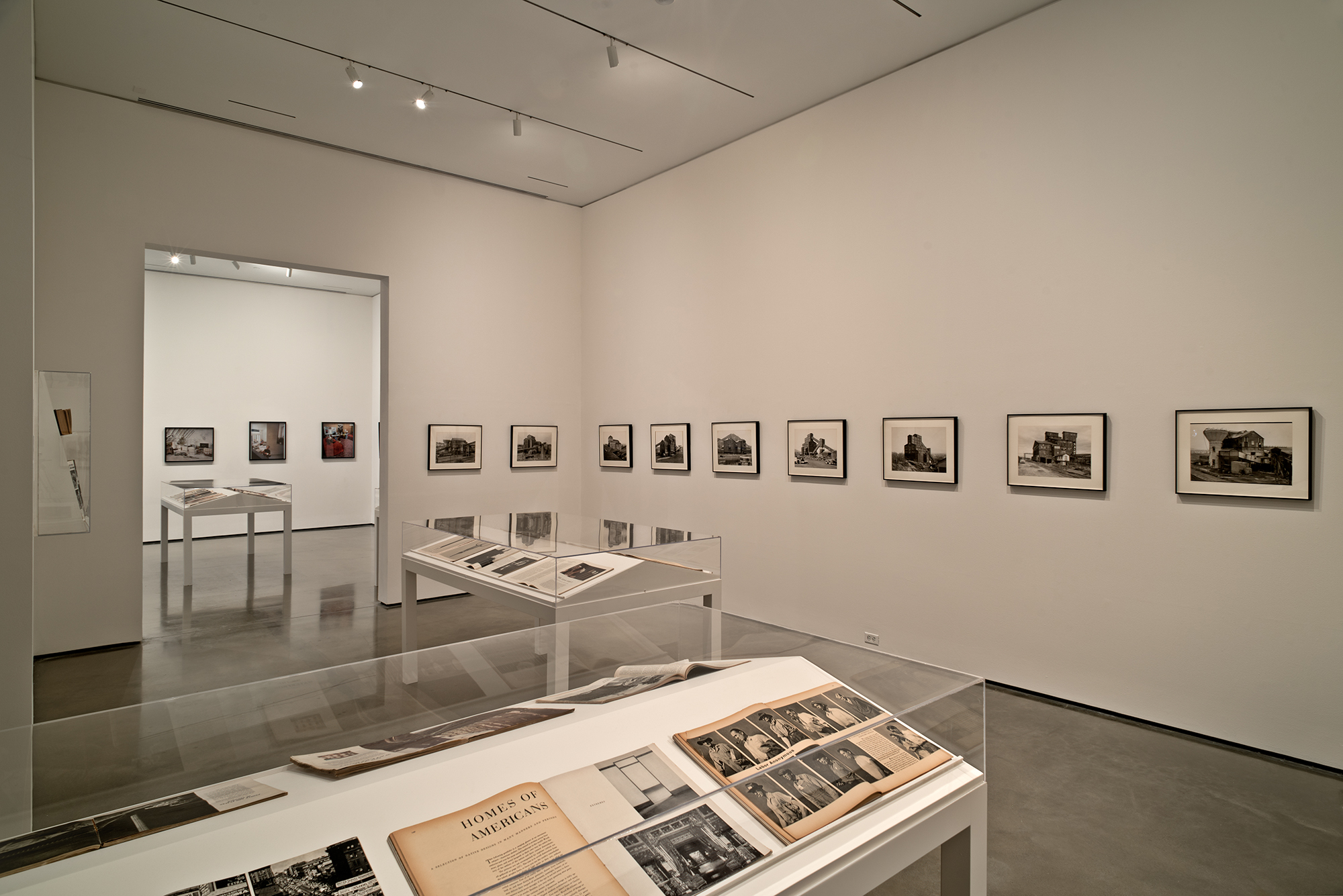   Picture Industry , Hessel Museum, Center for Curatorial Studies, Bard College, Annandale-on-Hudson, NY, 2017.     Walker Evans, JET Magazine, Charles Moore, and Bernd and Hilla Becher    