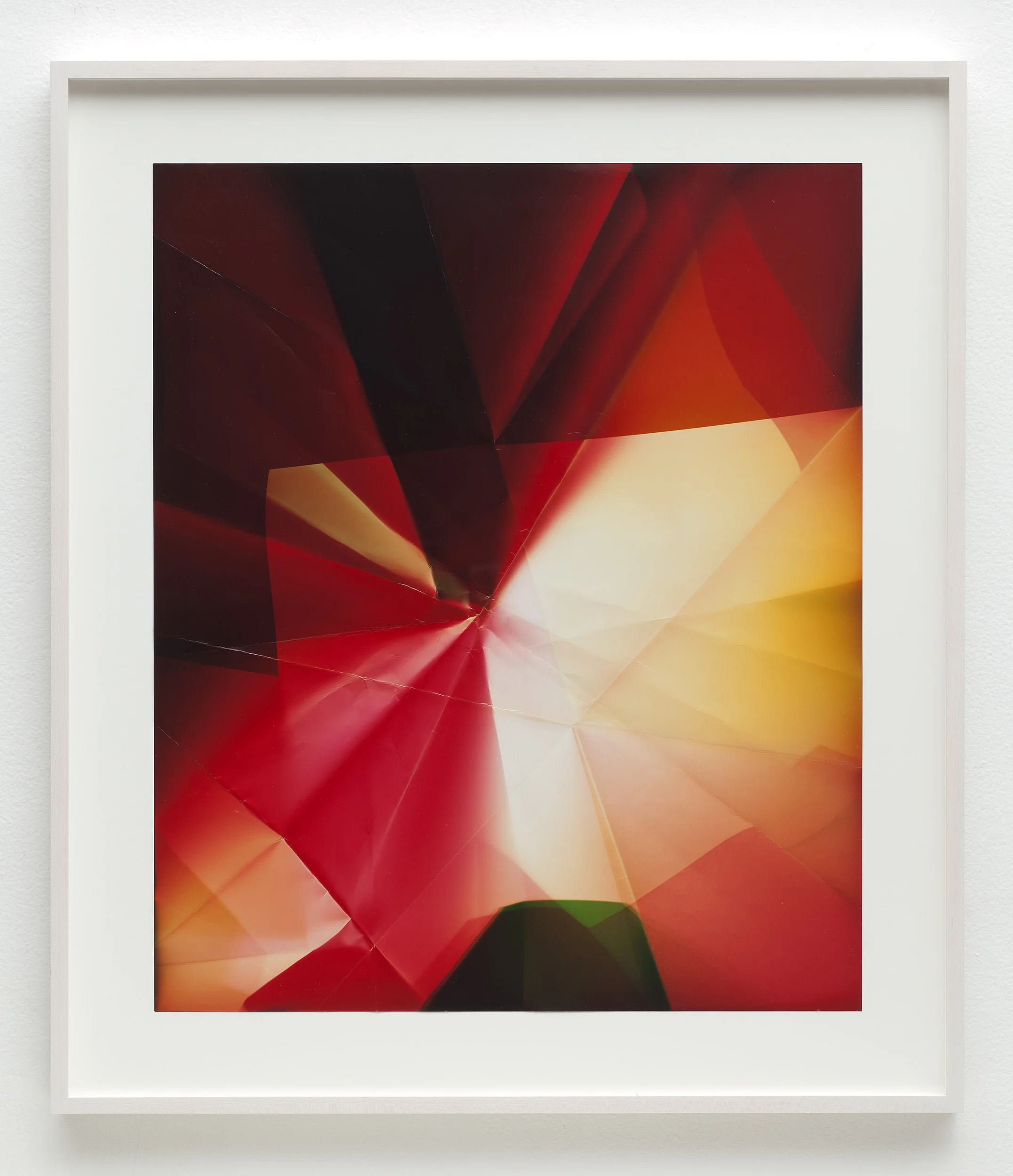 Four-Sided Picture (MRYG), January 12, 2007, Valencia, California, Fujicolor Crystal Archive 2010 Color photographic paper 26 1/2 x 22 1/2 inches Multi-Sided Folds, 2007–