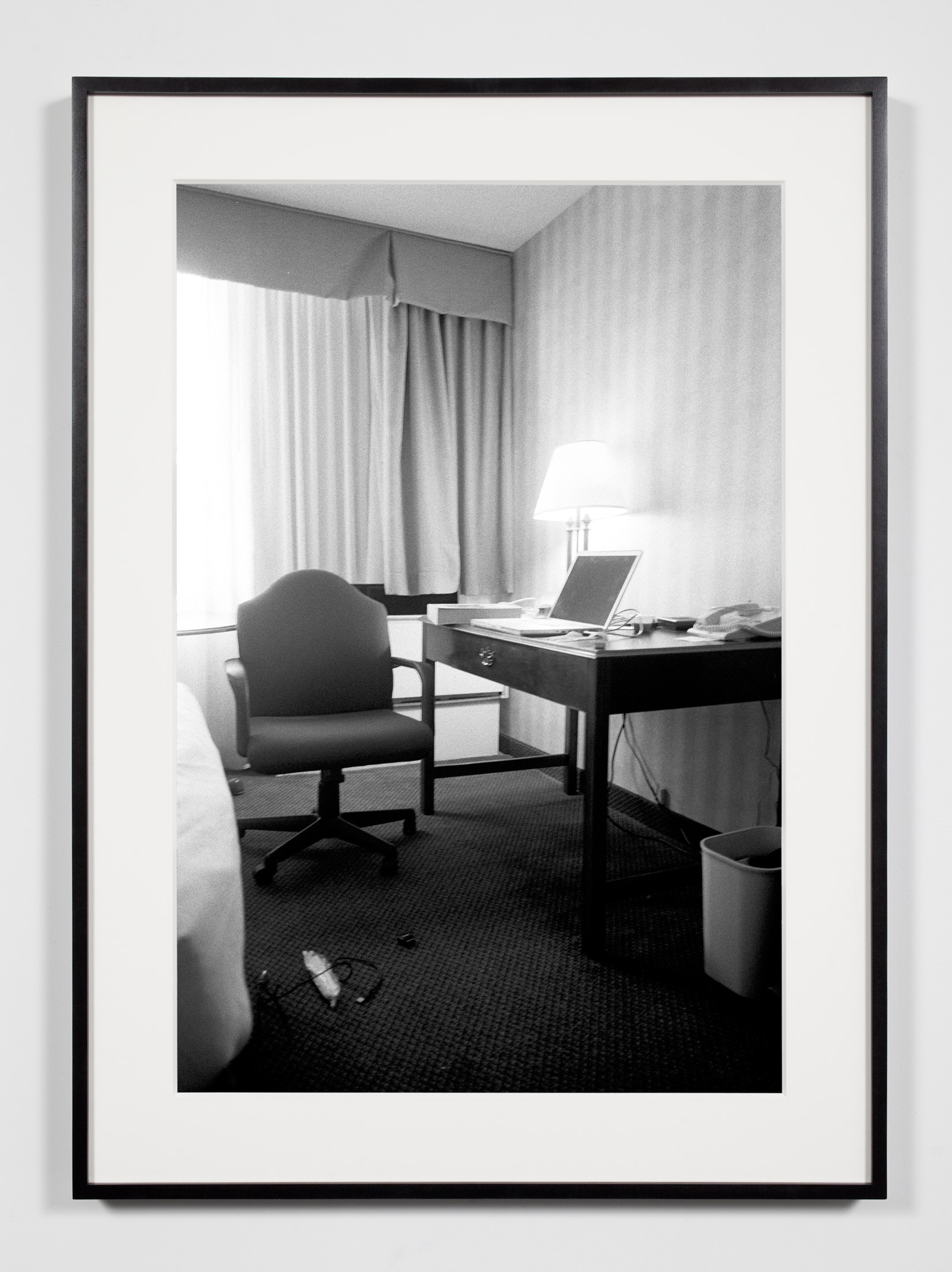   Hotel Room, Washington, District of Columbia, April 24, 2009    2011   Epson Ultrachrome K3 archival ink jet print on Hahnemühle Photo Rag paper  36 3/8 x 26 3/8 inches   Industrial Portraits, 2008–     