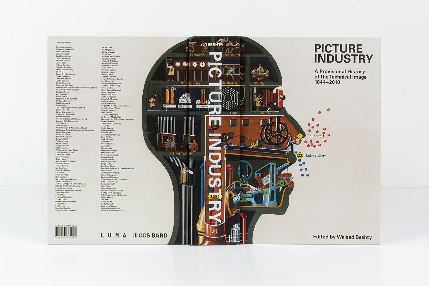 Walead Beshty, ed., Picture Industry: A Provisional History of the Technical Image, 1844–2018 , ex. cat. (Zurich: JRP|Ringier, CCS Bard, and Luma Foundation, 2018), with a foreword by Maja Hoffmann and Tom Eccles.