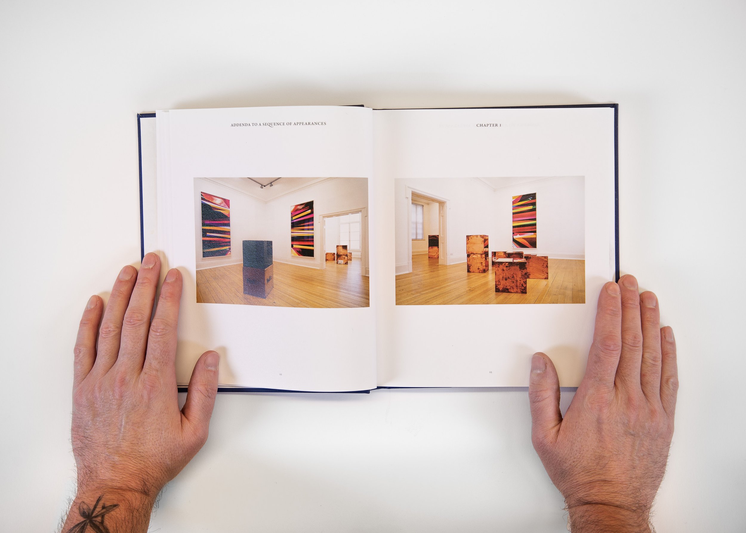   Addenda to a Sequence of Appearances: Walead Beshty Studios inc. at Dane Chantala Associates Ltd., 2009–2023   Monograph, (London: Hurtwood Press, 2023). 