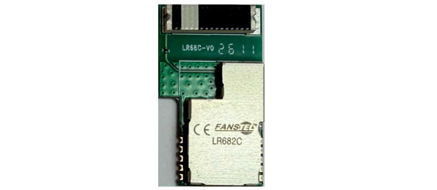 LR682C, Low Cost LLCC68 LoRa module with a chip antenna, CE Compliant