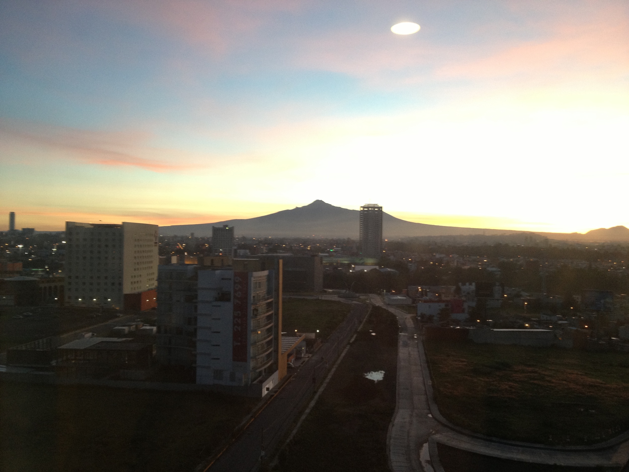 Our first day together in Mexico