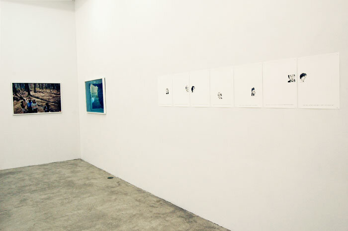  Installation view.  Day to-day , curated by Anne Couillaud. Martos Gallery, 2010. 