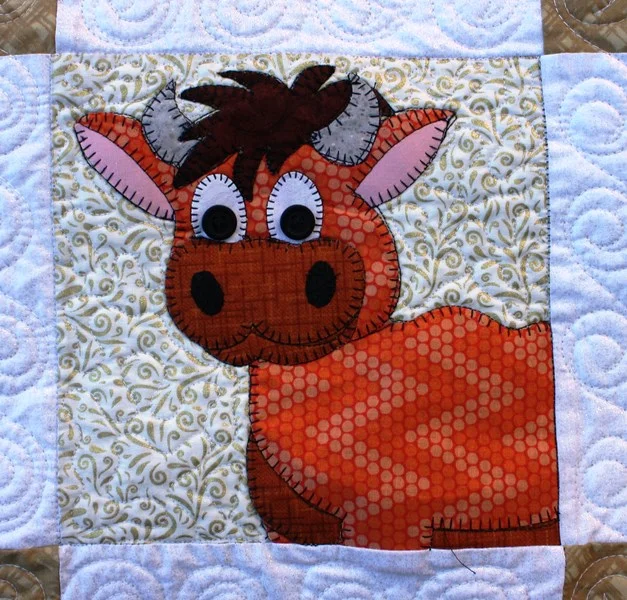 Cow - Quilture Believe Quilt Pattern