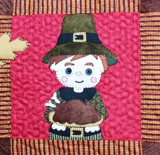 Pilgrim Boy - Thanksgiving Quilt Pattern